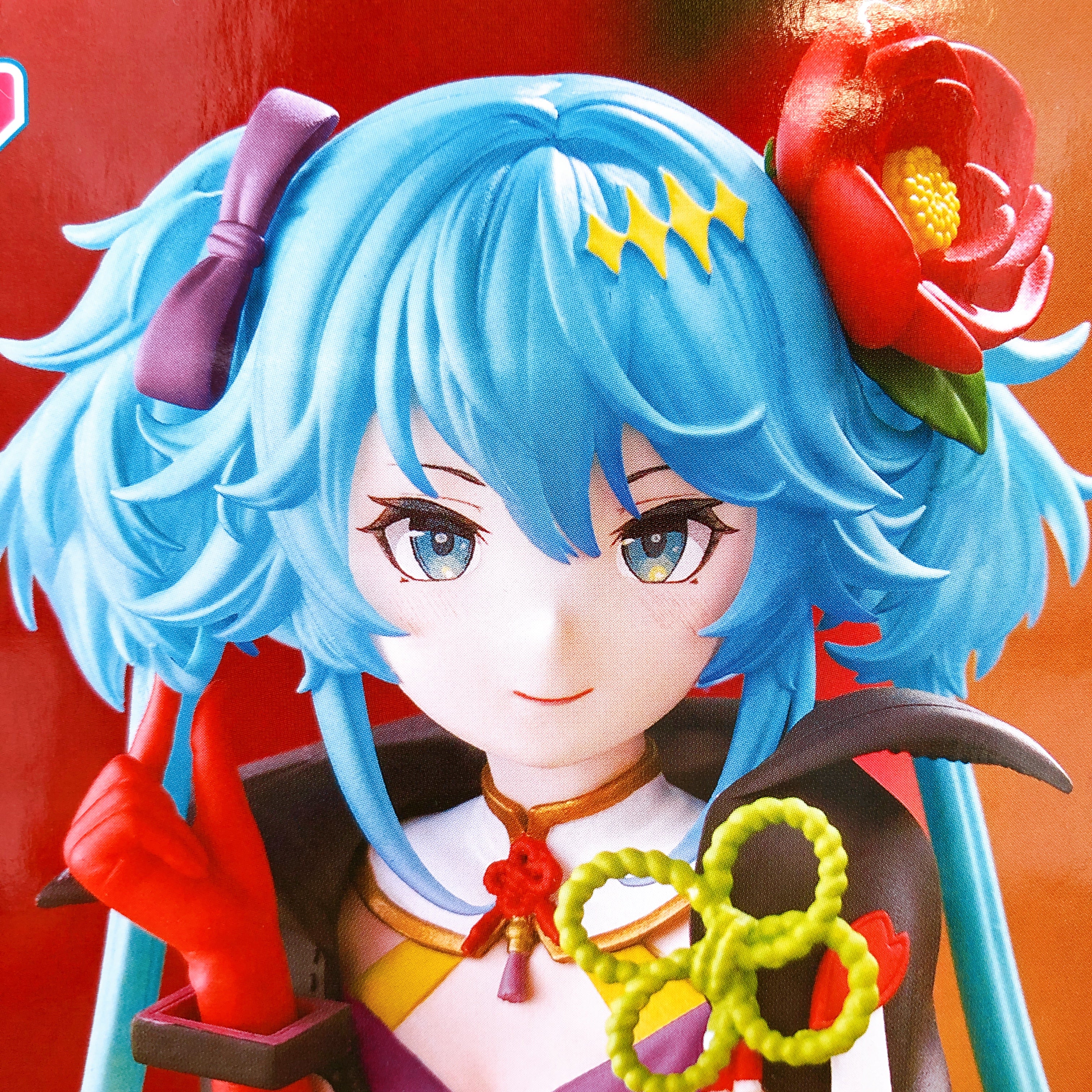 Hatsune Miku Camellia Noodle Stopper Figure Flower Fairy FuRyu Japan AUTHENTIC