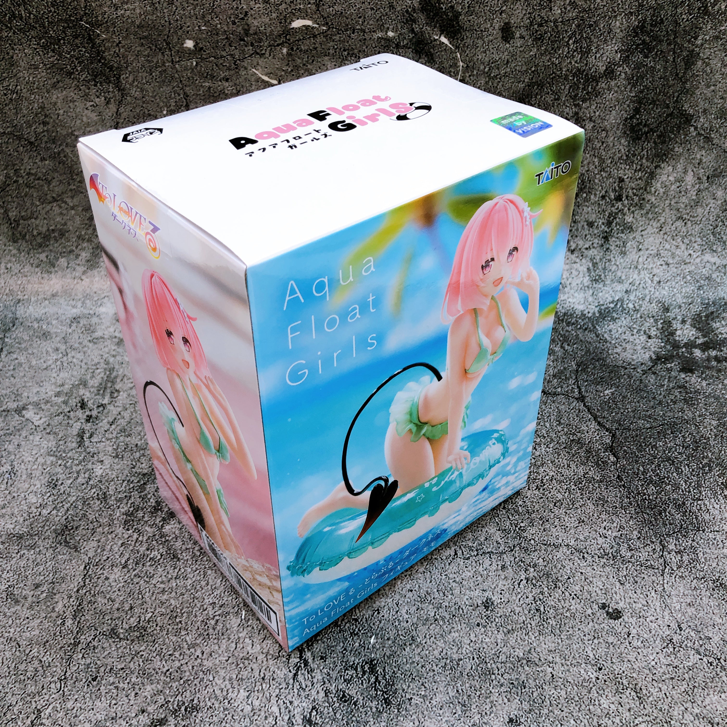 To Love Ru Darkness Momo Aqua Float Girls Figure Taito Japan AUTHENTIC FASTSHIP