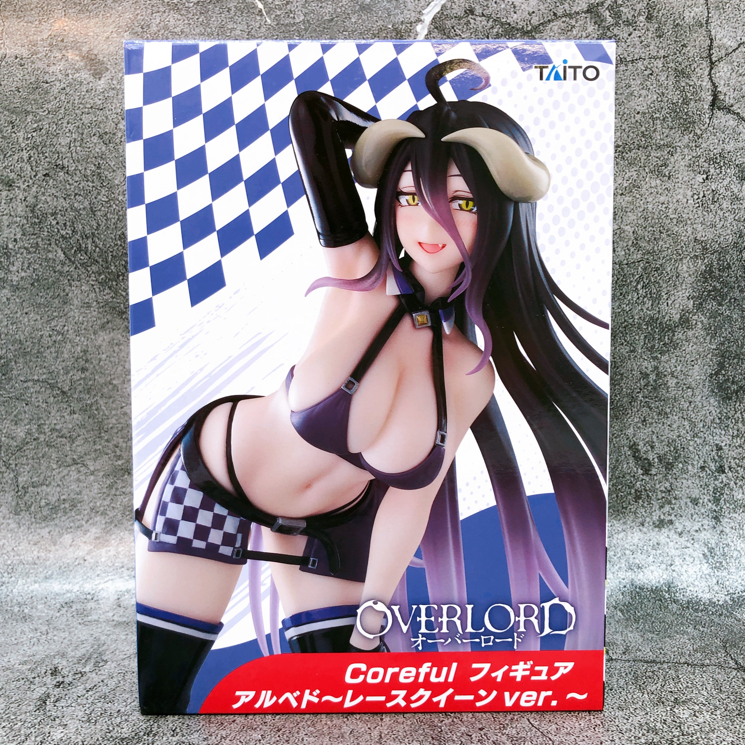 Overlord Albedo Race Queen ver. Coreful Figure Taito Japan AUTHENTIC FASTSHIP