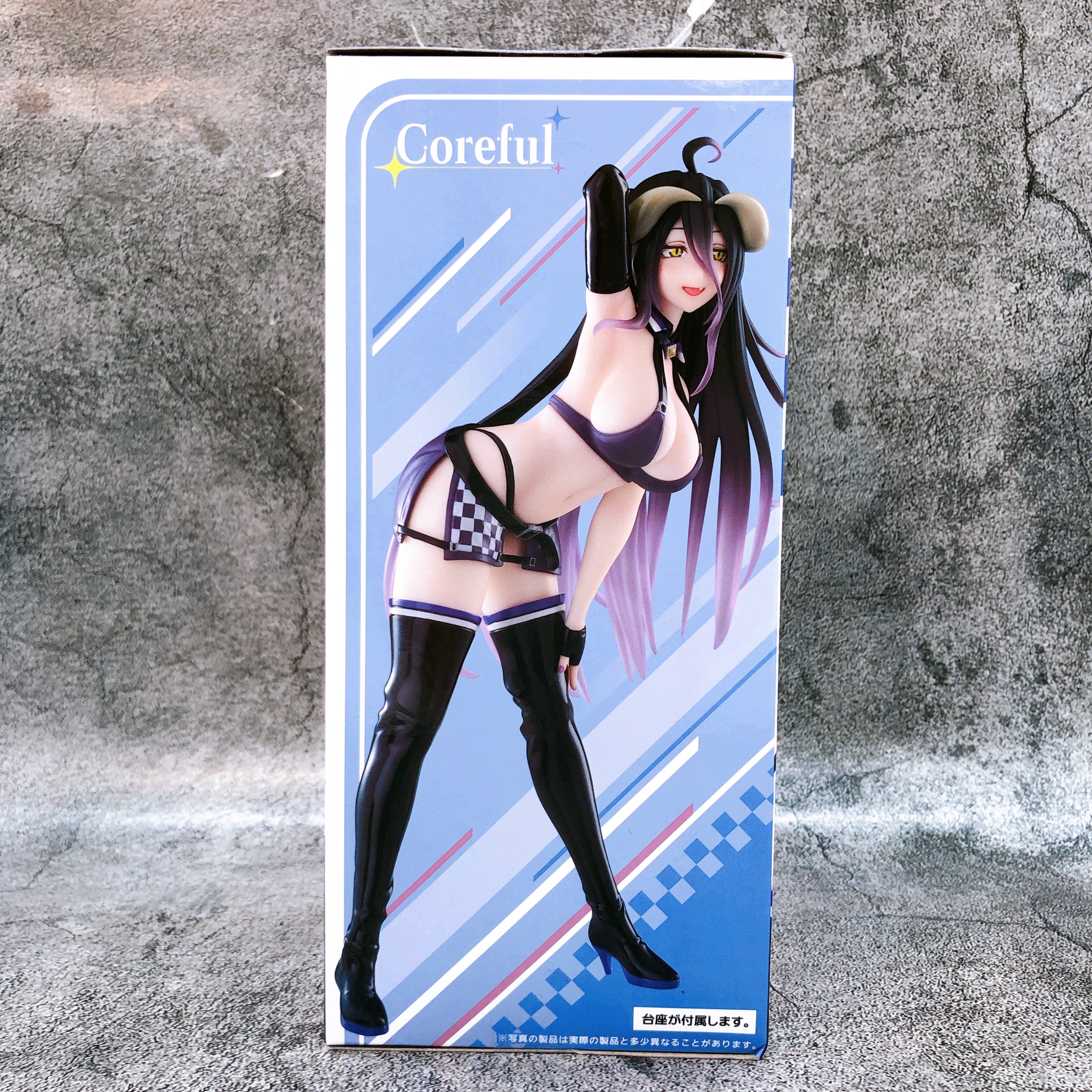 Overlord Albedo Race Queen ver. Coreful Figure Taito Japan AUTHENTIC FASTSHIP