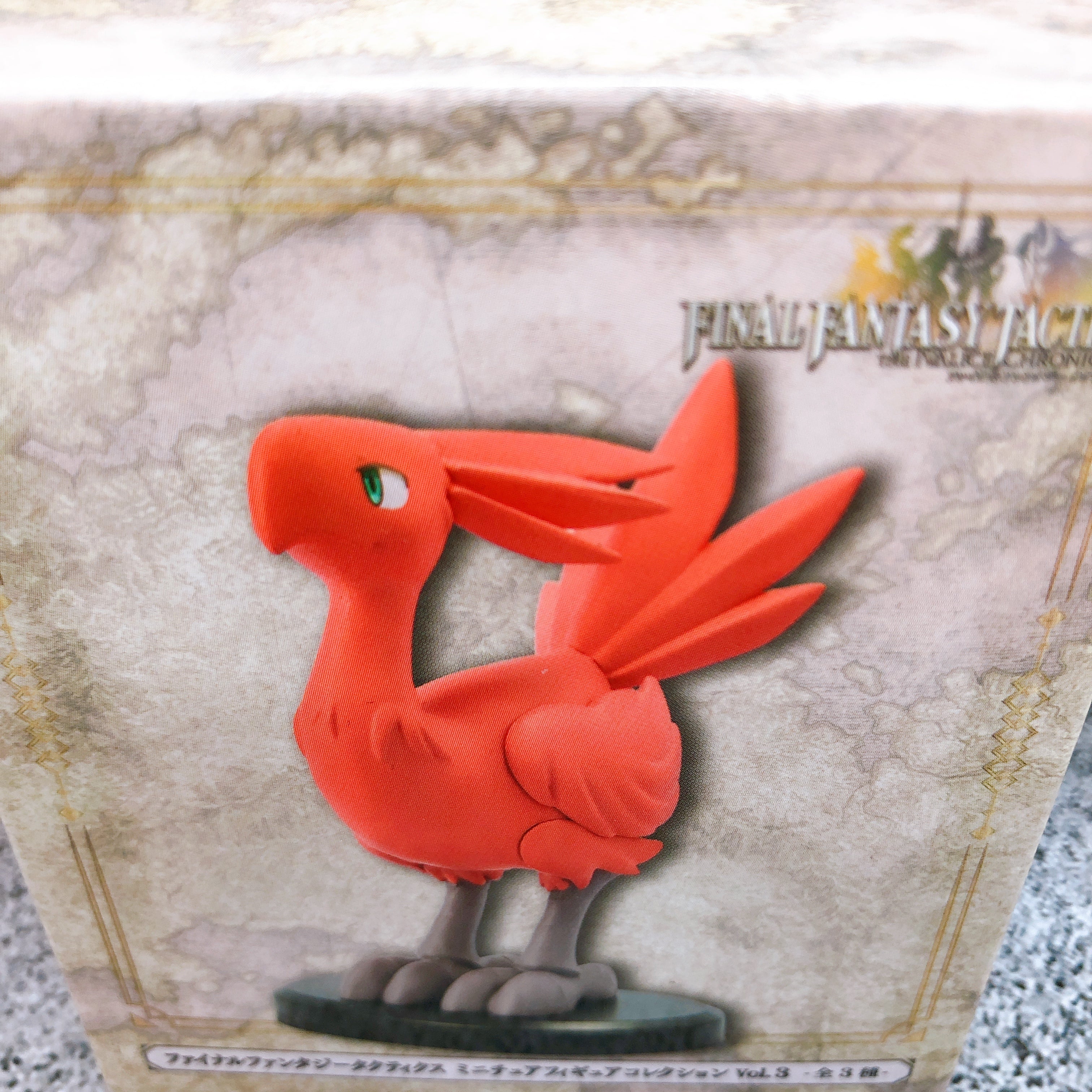 Final Fantasy Tactics Chocobo Red Miniature Figure Collection Vol.3 Taito NEW