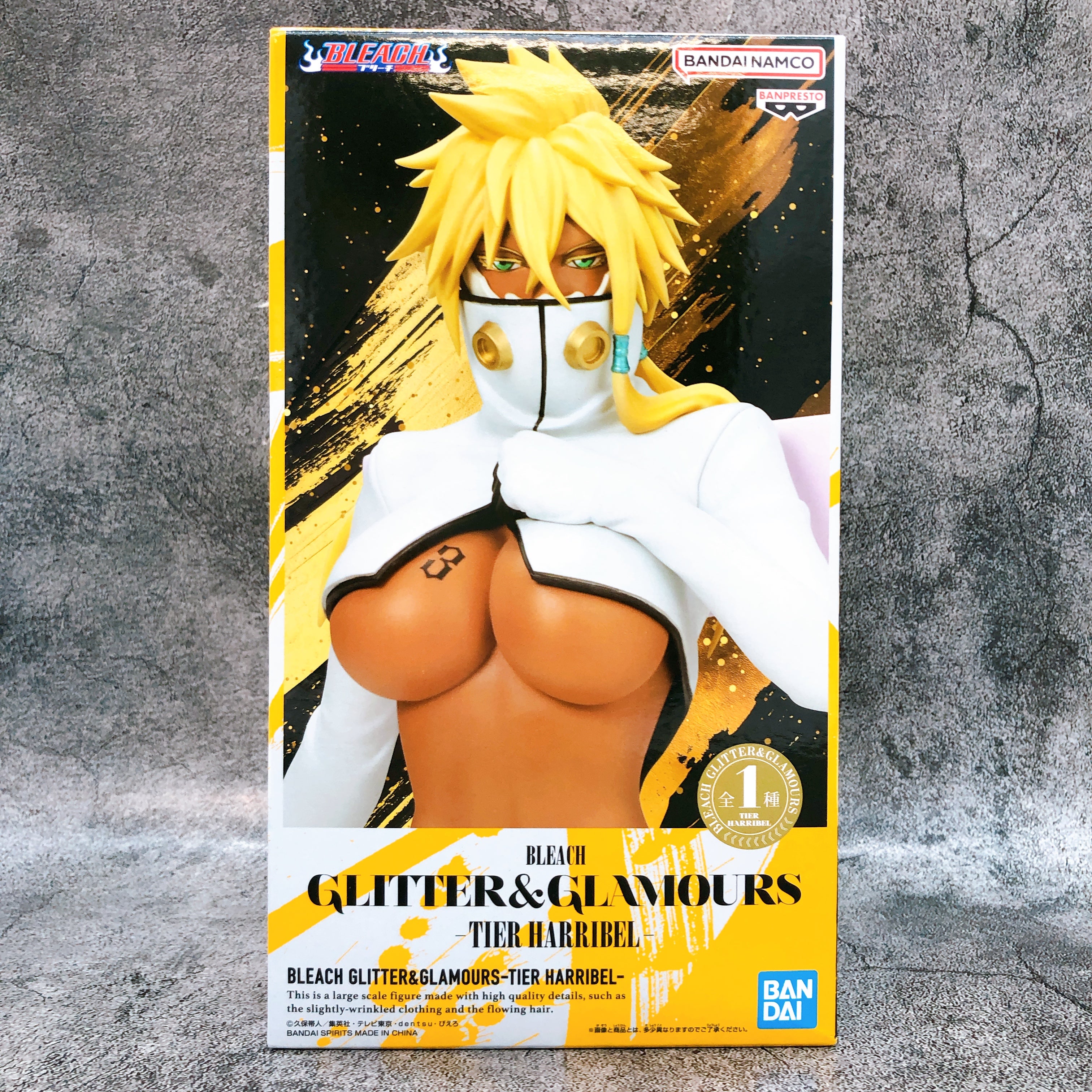 BLEACH Tier Halibel GLITTER&GLAMOURS TIER HARRIBEL Figure BANPRESTO Japan