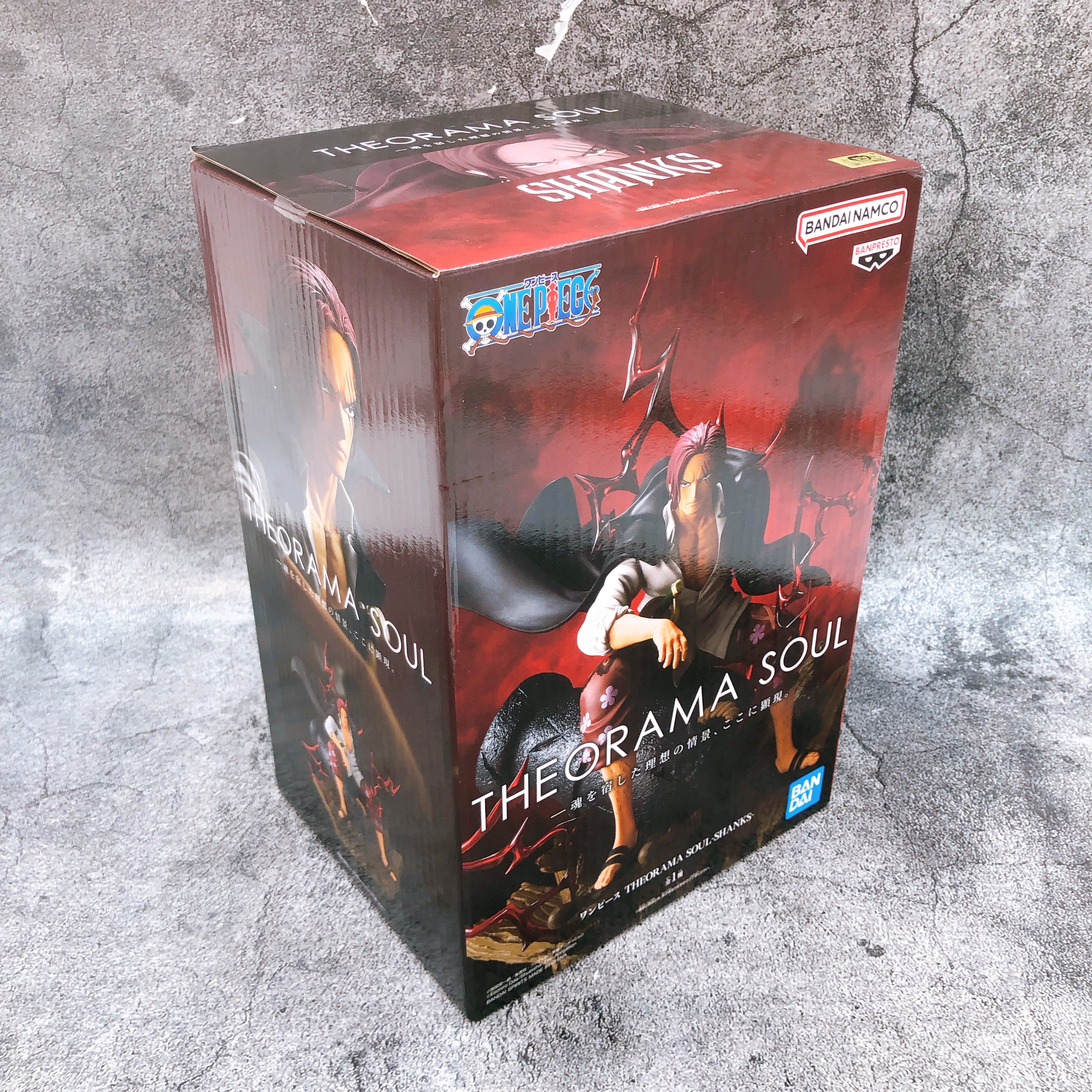 ONE PIECE Shanks THEORAMA SOUL-SHANKS- Figure BANPRESTO Japan AUTHENTIC FASTSHIP