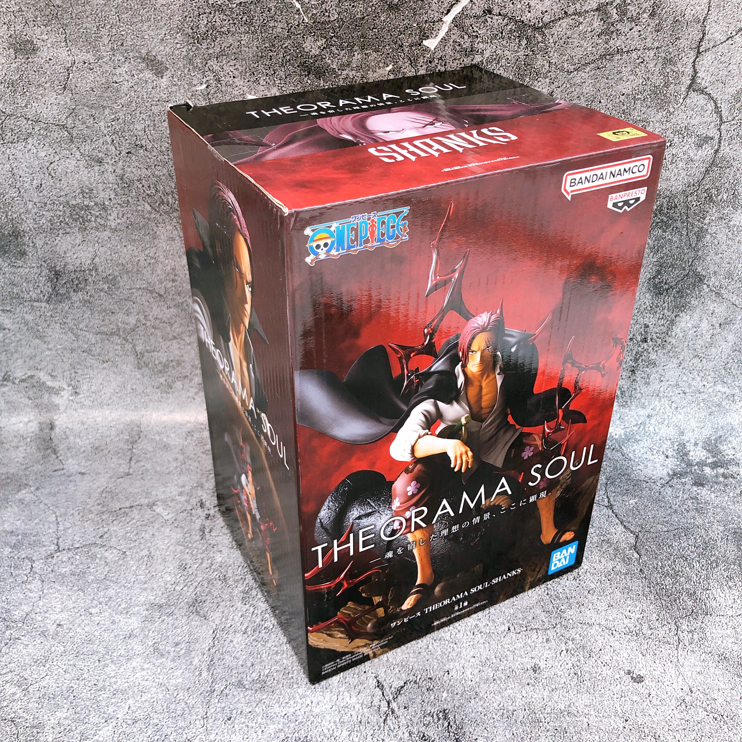 One Piece Shanks THEORAMA SOUL SHANKS BANPRESTO Japan AUTHENTIC FASTSHIP 15+