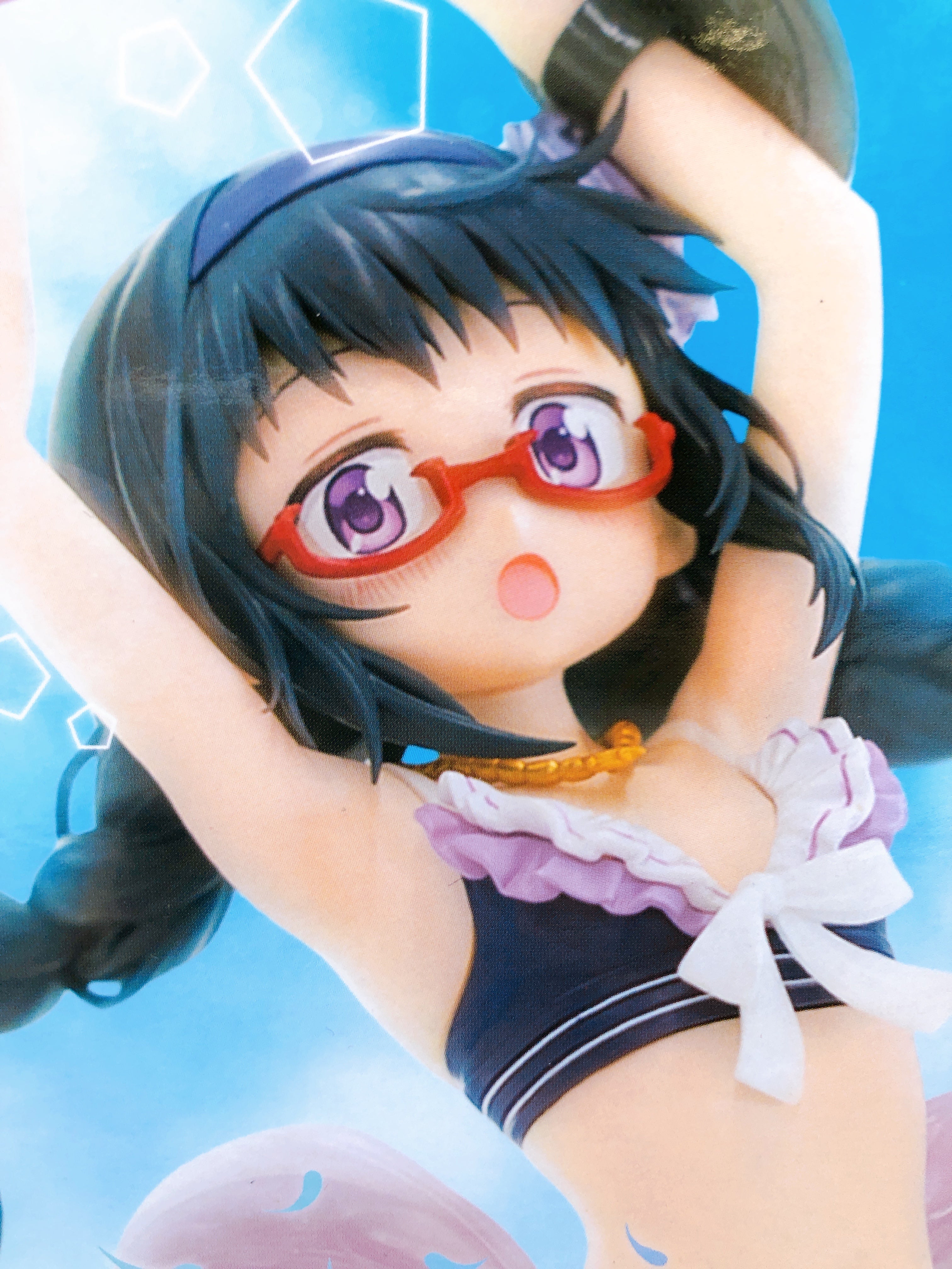Magia Record Splash Girls Homura Akemi Figure Konami Japan AUTHENTIC FASTSHIP