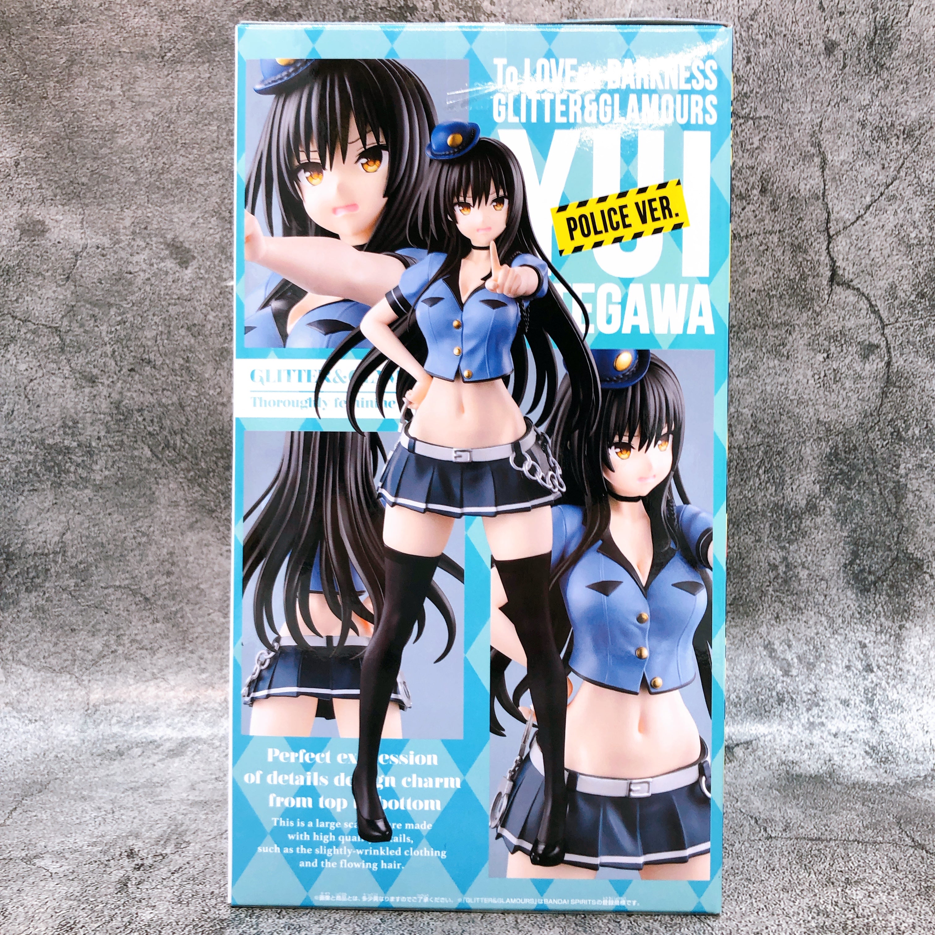 To Love Ru Darkness Yui Kotegawa Police ver. GLITTER & GLAMOURS Figure BANPRESTO