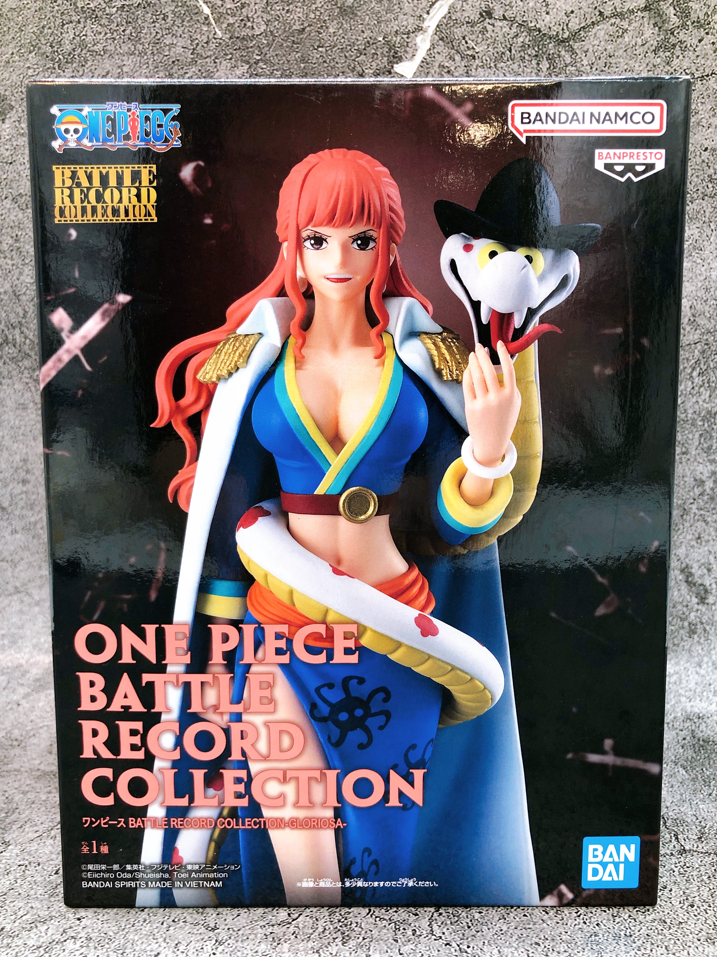 ONE PIECE Gloriosa BATTLE RECORD COLLECTION Figure BANPRESTO Japan AUTHENTIC NEW