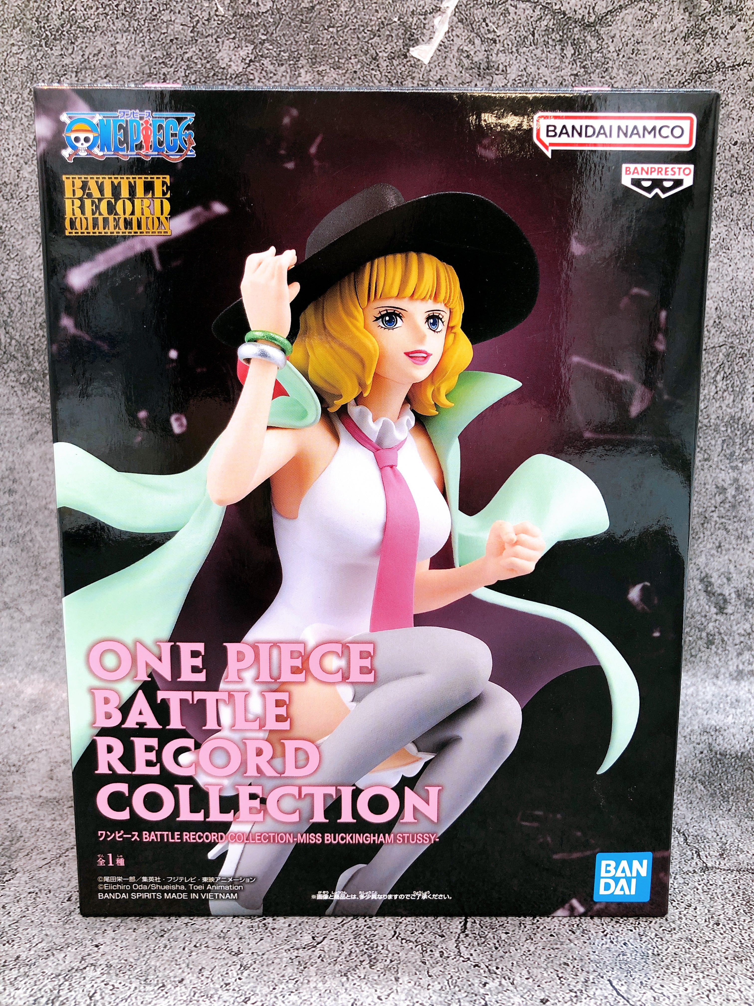 ONE PIECE Miss Buckingham Stussy BATTLE RECORD COLLECTION Figure BANPRESTO Japan