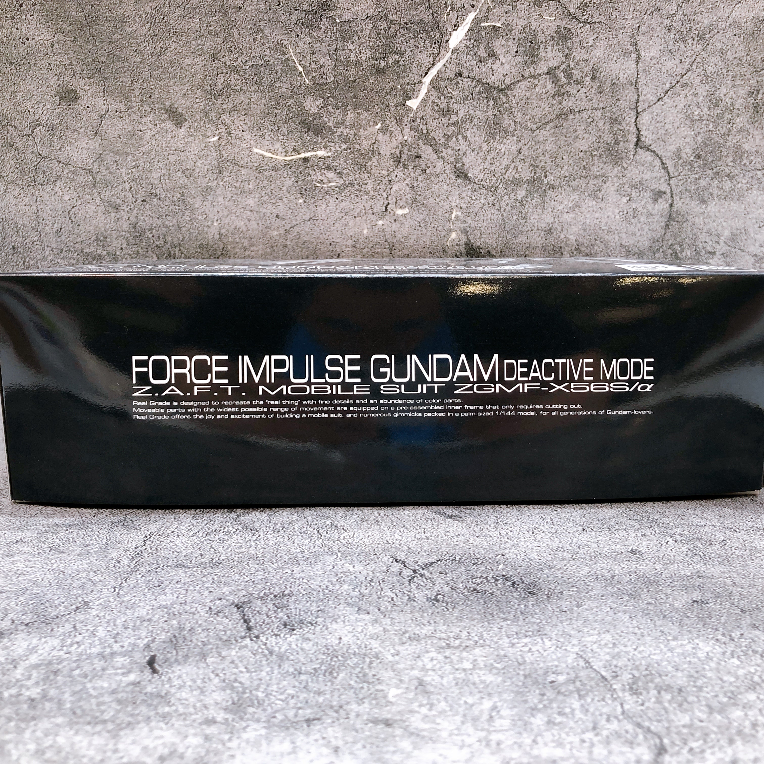 RG 1/144 Force Impulse Gundam Deactive Mode Model Kit 15+ Premium Bandai Japan