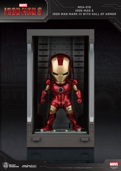 Mini Egg Attack Iron Man Mark 3 MEA-015 Marvel Figure Beast Kingdom NEW FASTSHIP