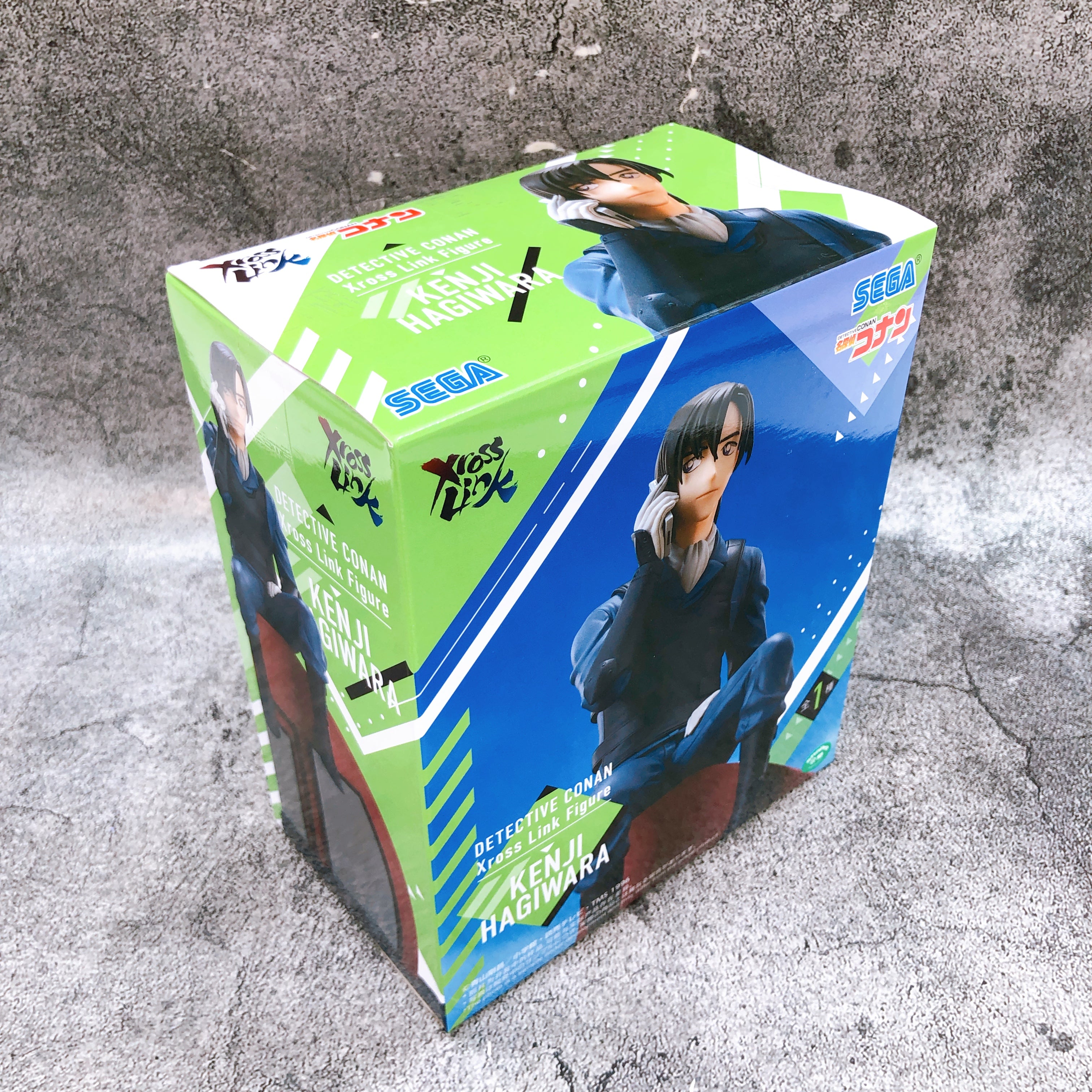 Case Closed Detective Conan Kenji Hagiwara Xross Link Figure SEGA Japan FASTSHIP
