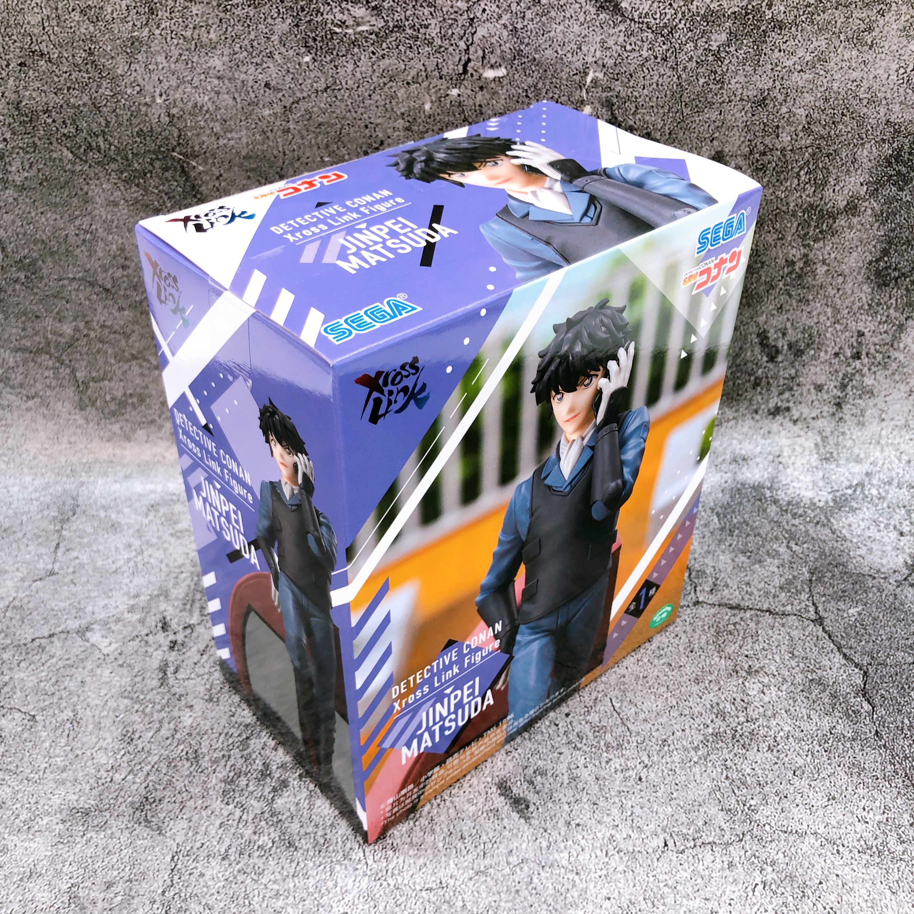 Case Closed Detective Conan Jinpei Matsuda Xross Link Figure SEGA Japan FASTSHIP