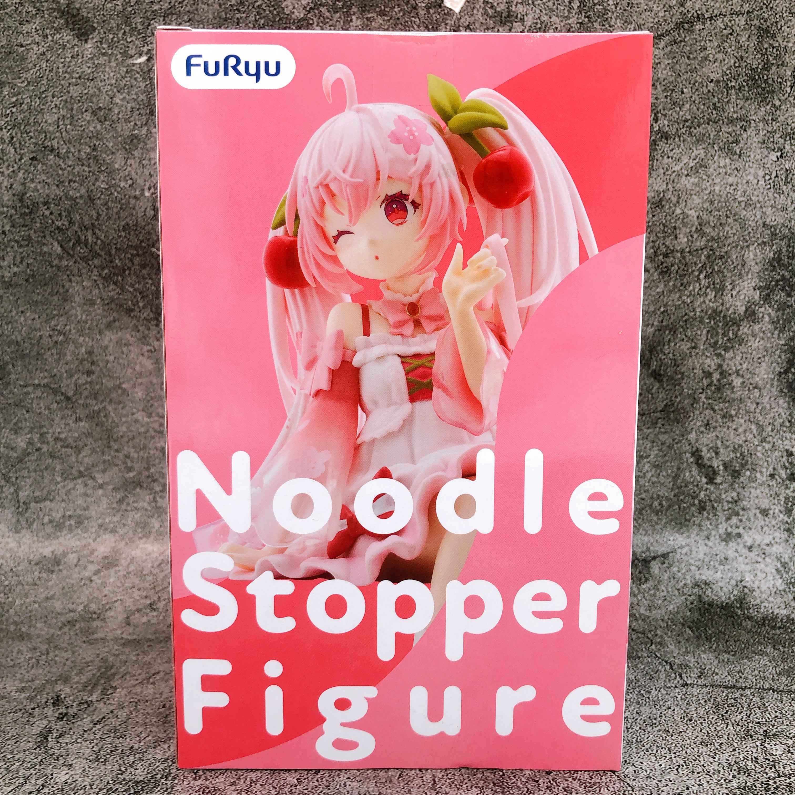 Hatsune Miku Sakura Miku 2025 WinkVer. Noodle Stopper Figure FuRyu Japan NEW