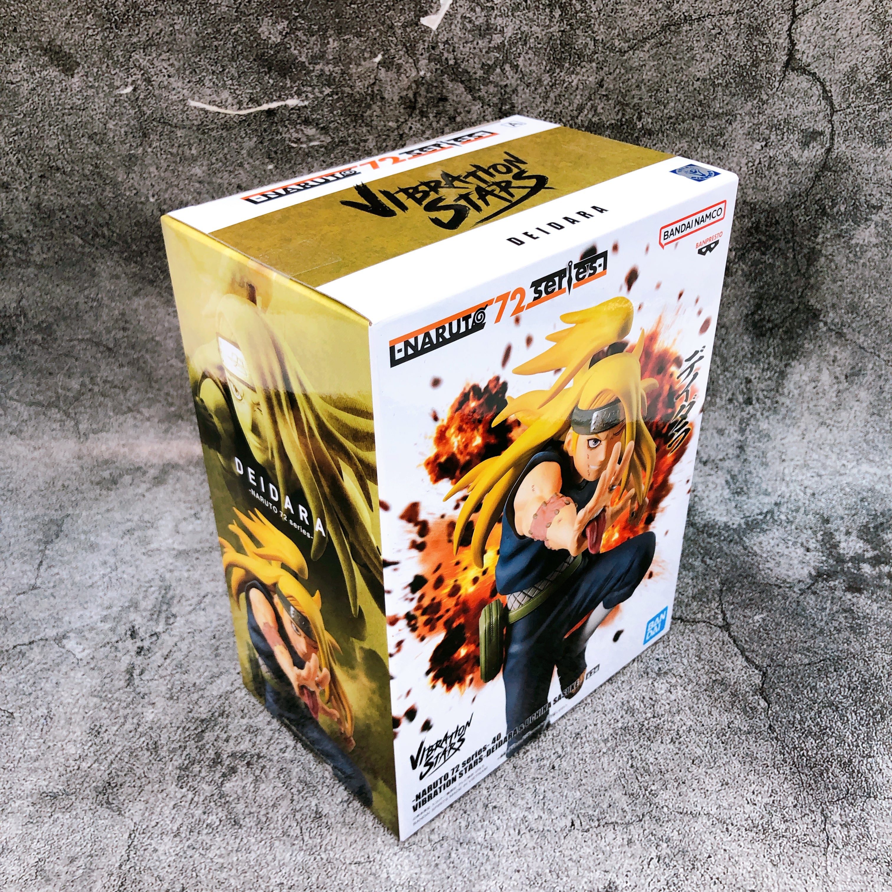 NARUTO 72 series 40 Deidara VIBRATION STARS Figure BANPRESTO Japan AUTHENTIC NEW