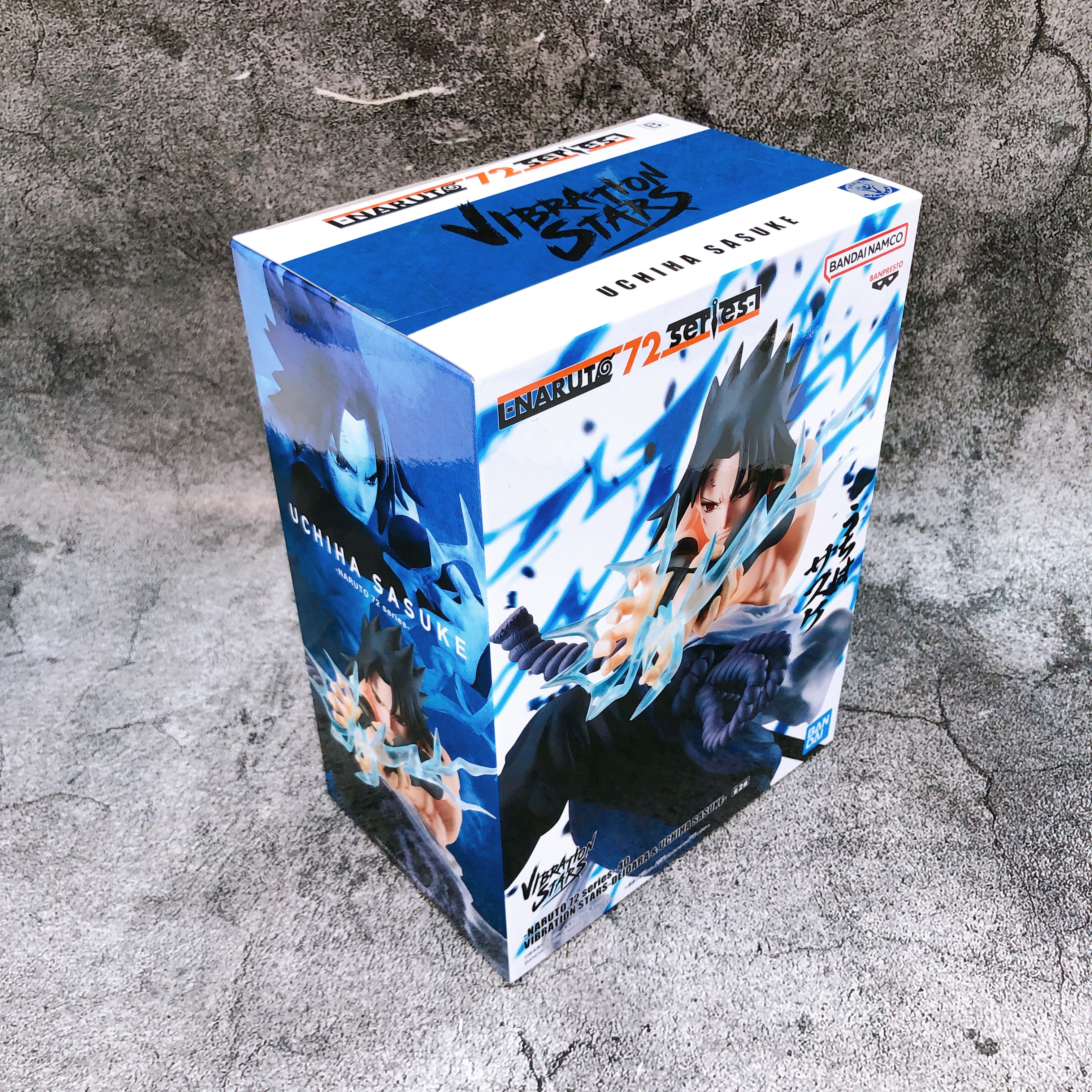 NARUTO 72 series 40 Sasuke Uchiha VIBRATION STARS Figure BANPRESTO Japan NEW
