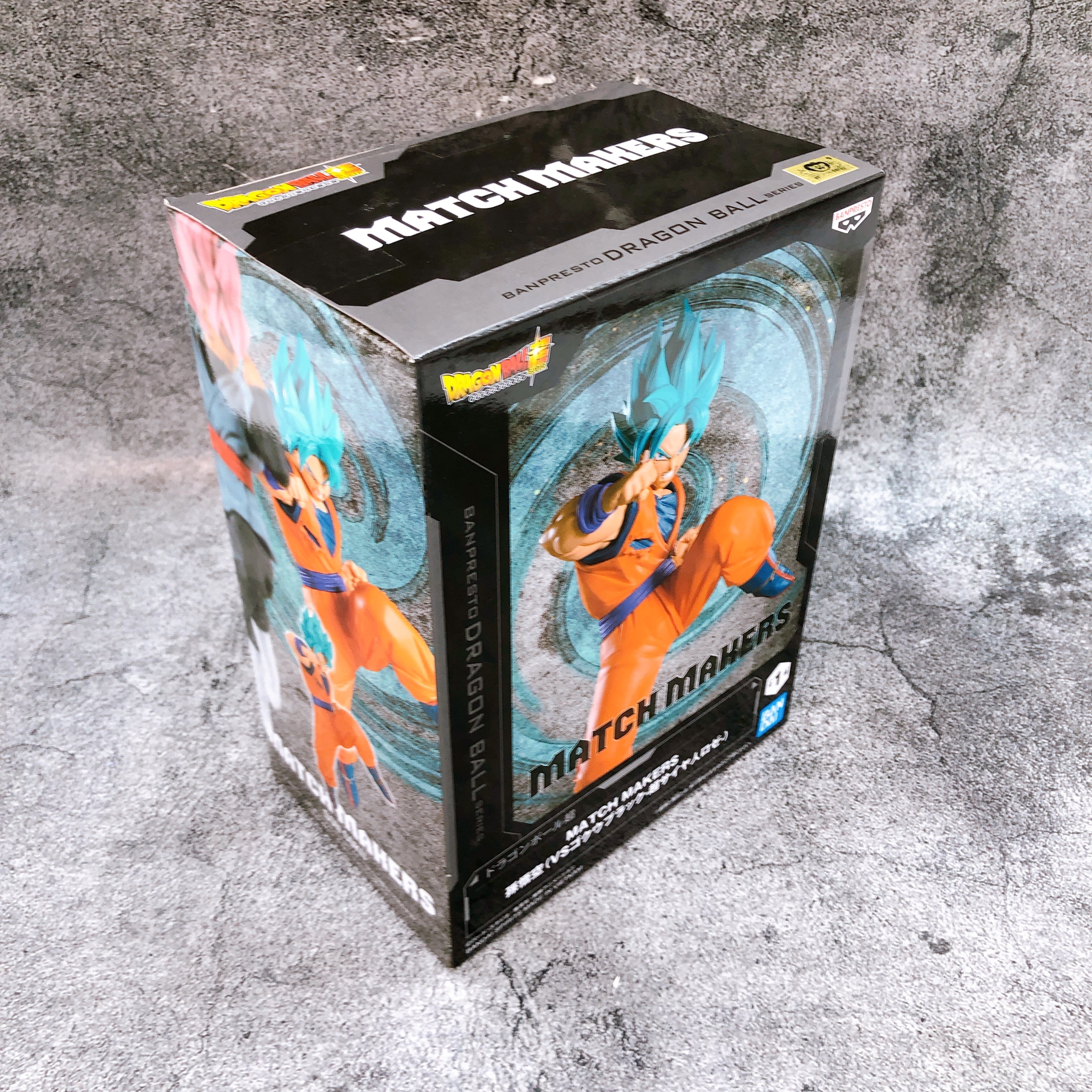 Dragon Ball Super Son Goku VS Goku Black Super Saiyan Rose MATCH MAKERS Figure