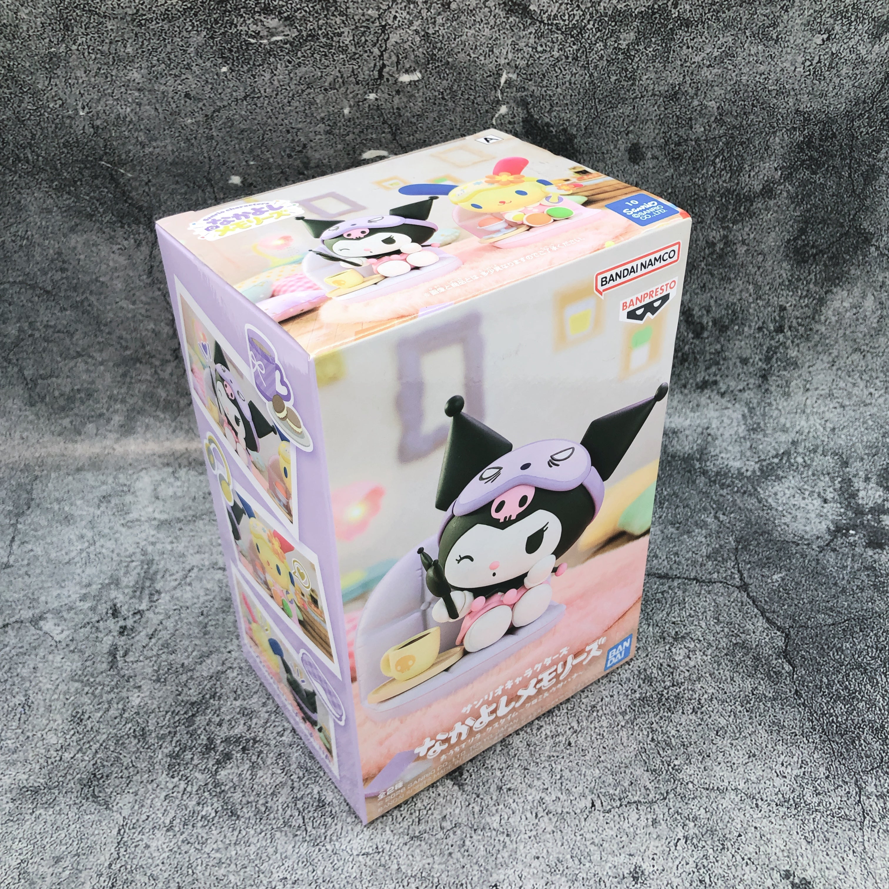 Sanrio Characters Kuromi Nakayoshi Memories Relaxing Time at Home Figure NEW