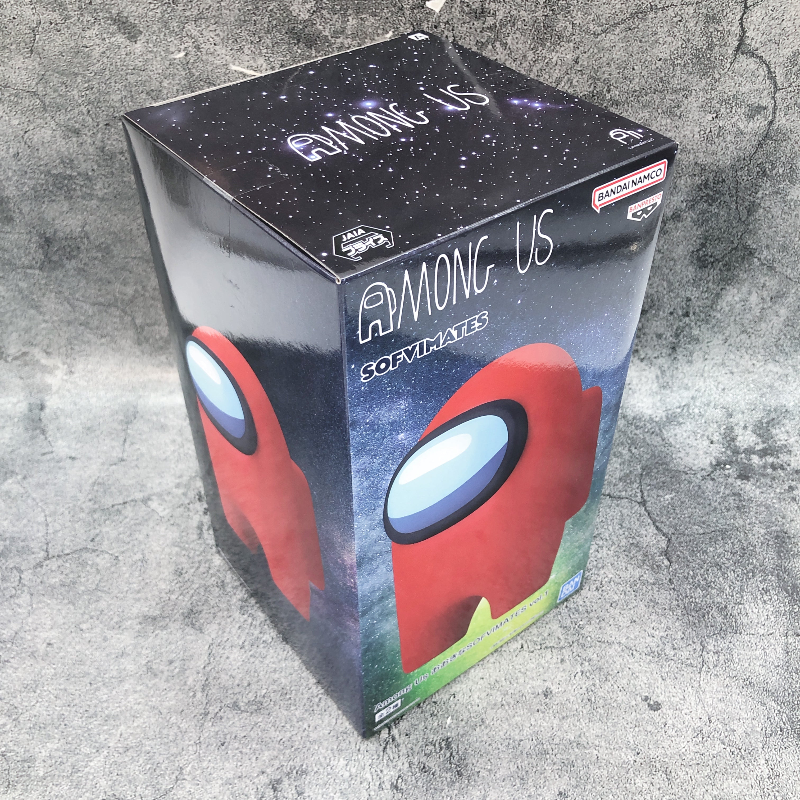 Among Us Red BIG SOFVIMATES vol.1 Figure BANPRESTO Japan AUTHENTIC FASTSHIP NEW