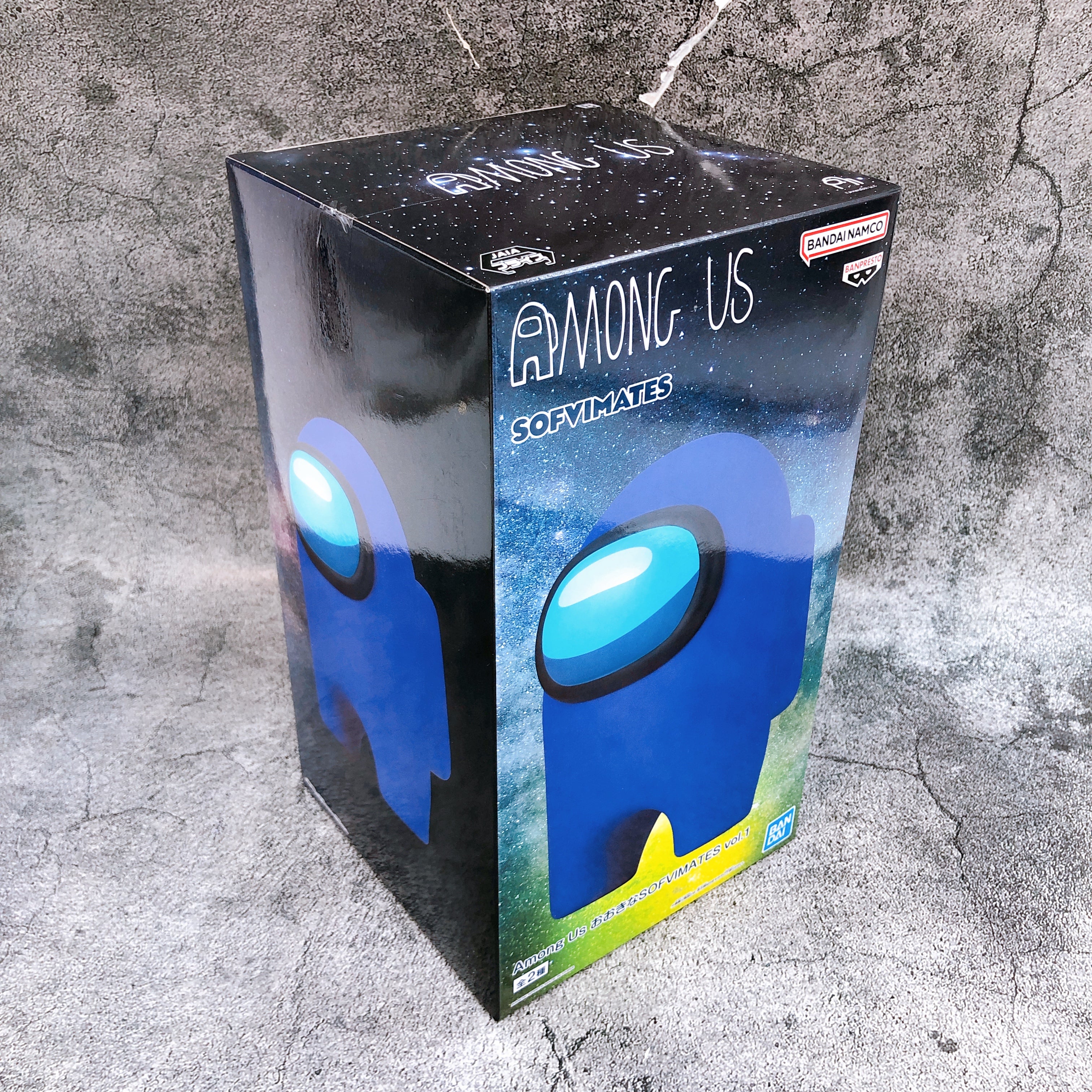 Among Us Blue BIG SOFVIMATES vol.1 Figure BANPRESTO Japan AUTHENTIC FASTSHIP NEW
