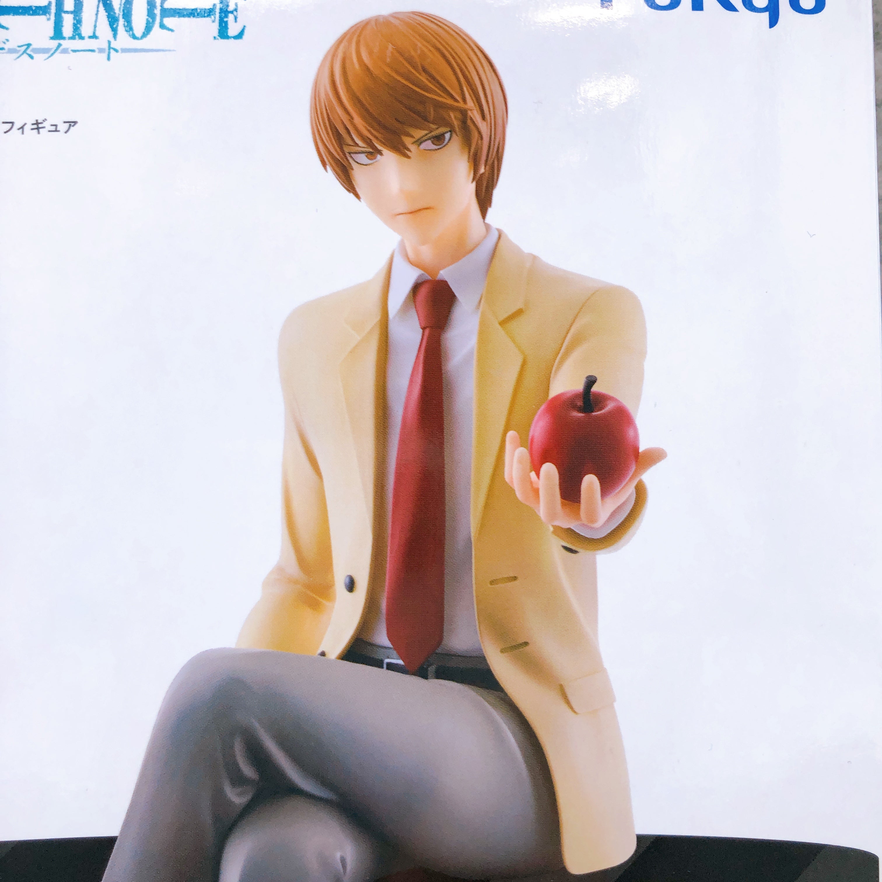 DEATH NOTE Light Yagami Noodle Stopper Figure FuRyu Japan AUTHENTIC FASTSHIP NEW