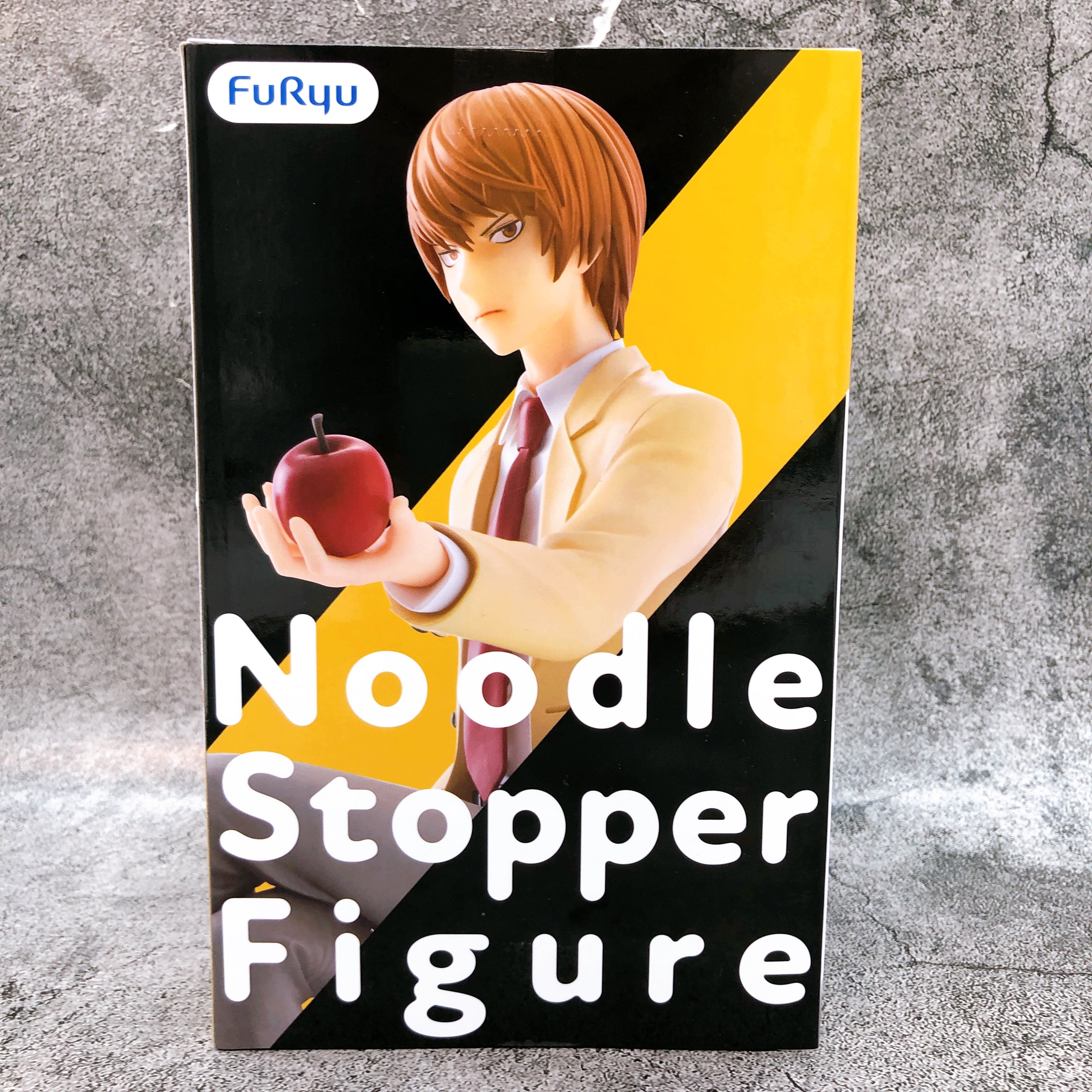 DEATH NOTE Light Yagami Noodle Stopper Figure FuRyu Japan AUTHENTIC FASTSHIP NEW