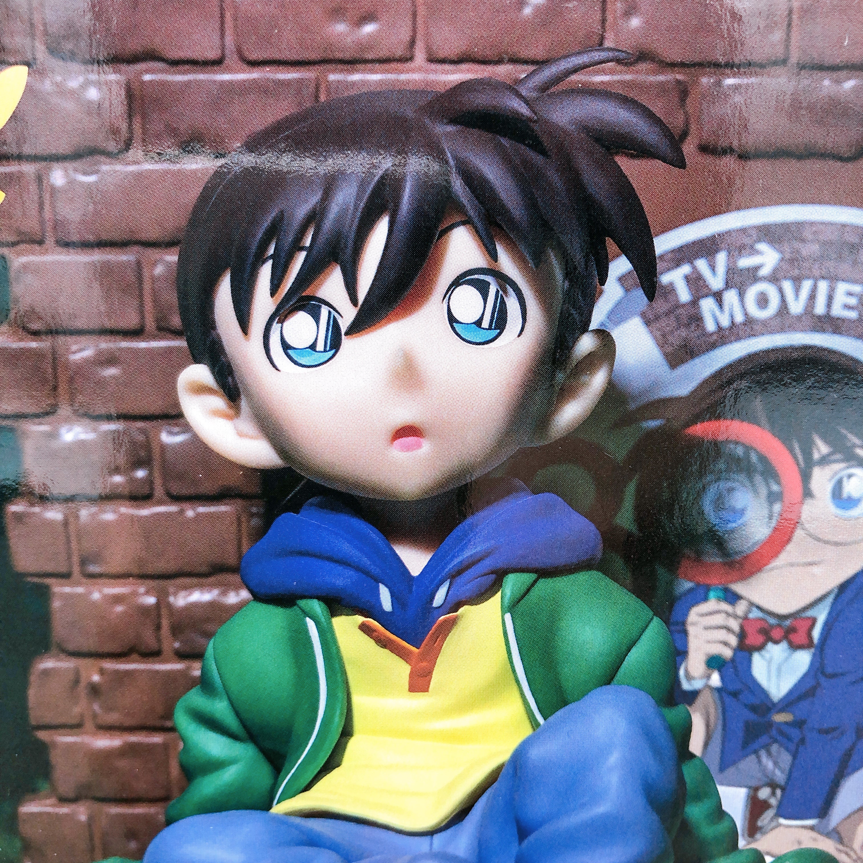 Case Closed Detective Conan Conan Edogawa The Shrunken Detective Figure SEGA
