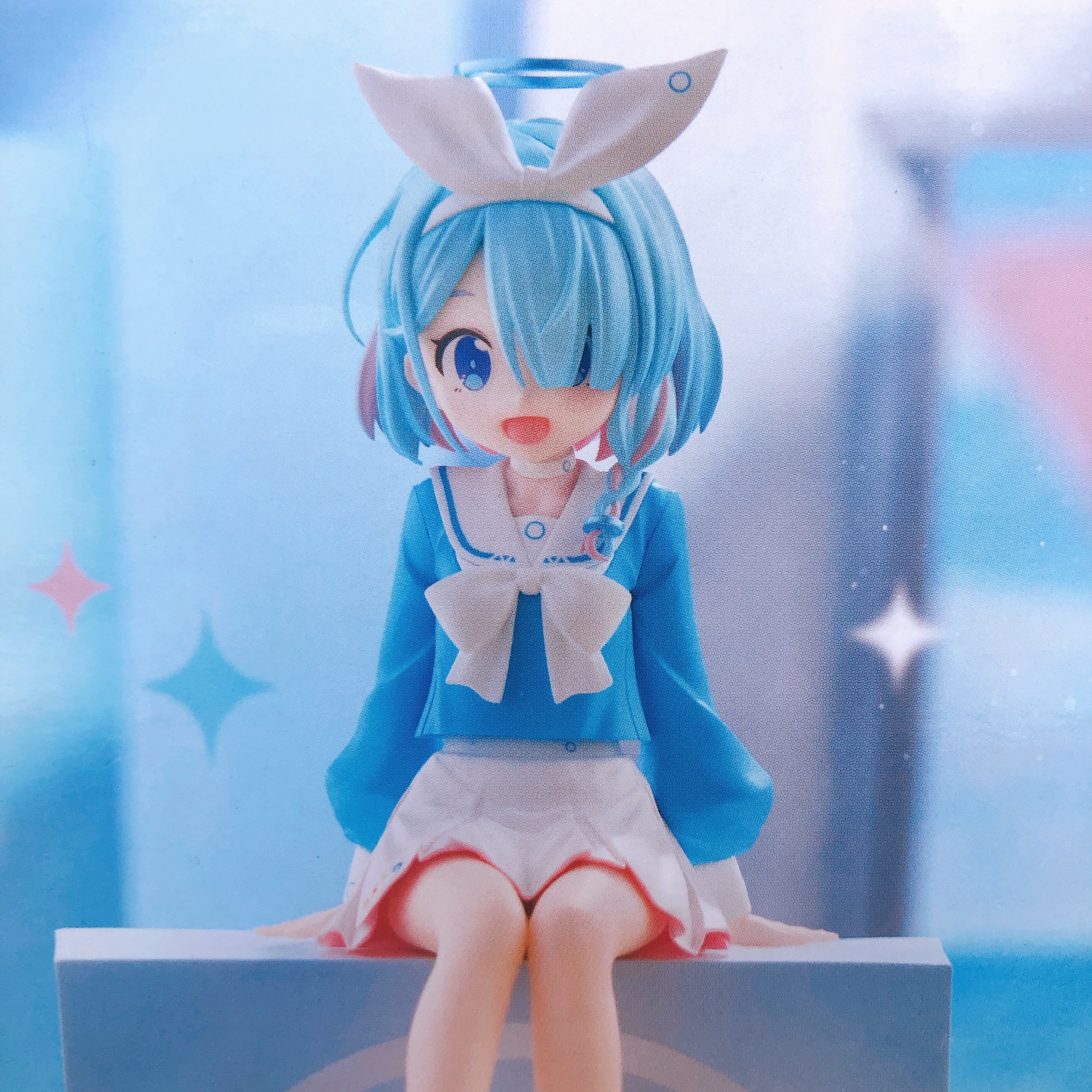 Blue Archive Arona Monitor Top Figure BANPRESTO Japan AUTHENTIC FASTSHIP Sealed