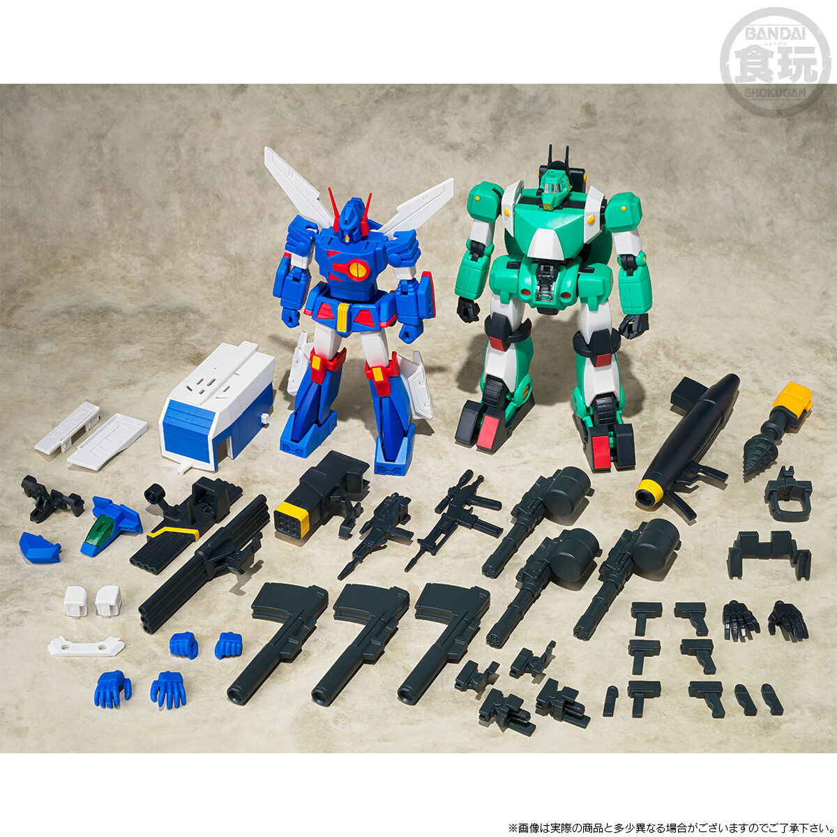 SMP Xabungle & Walker Gallia Set Shokugan Model Kit 15+ Premium Bandai Japan NEW
