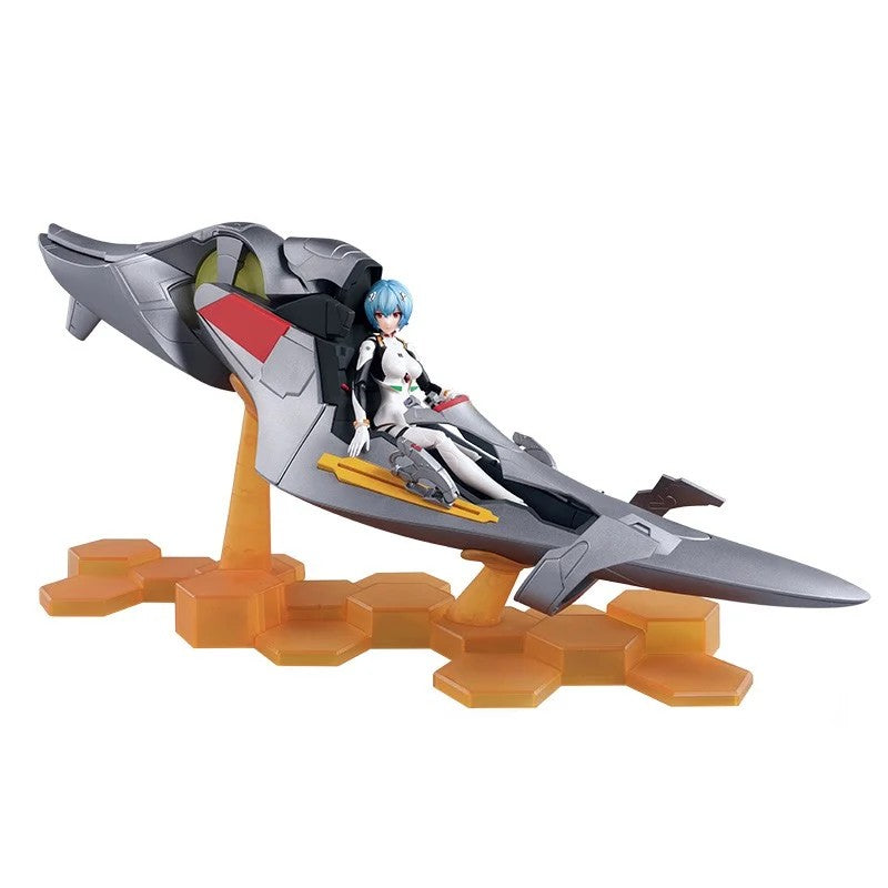 BLOKEES Rei Aayanami with Entry Plug Interior Evangelion Model Kit 15+ Japan NEW