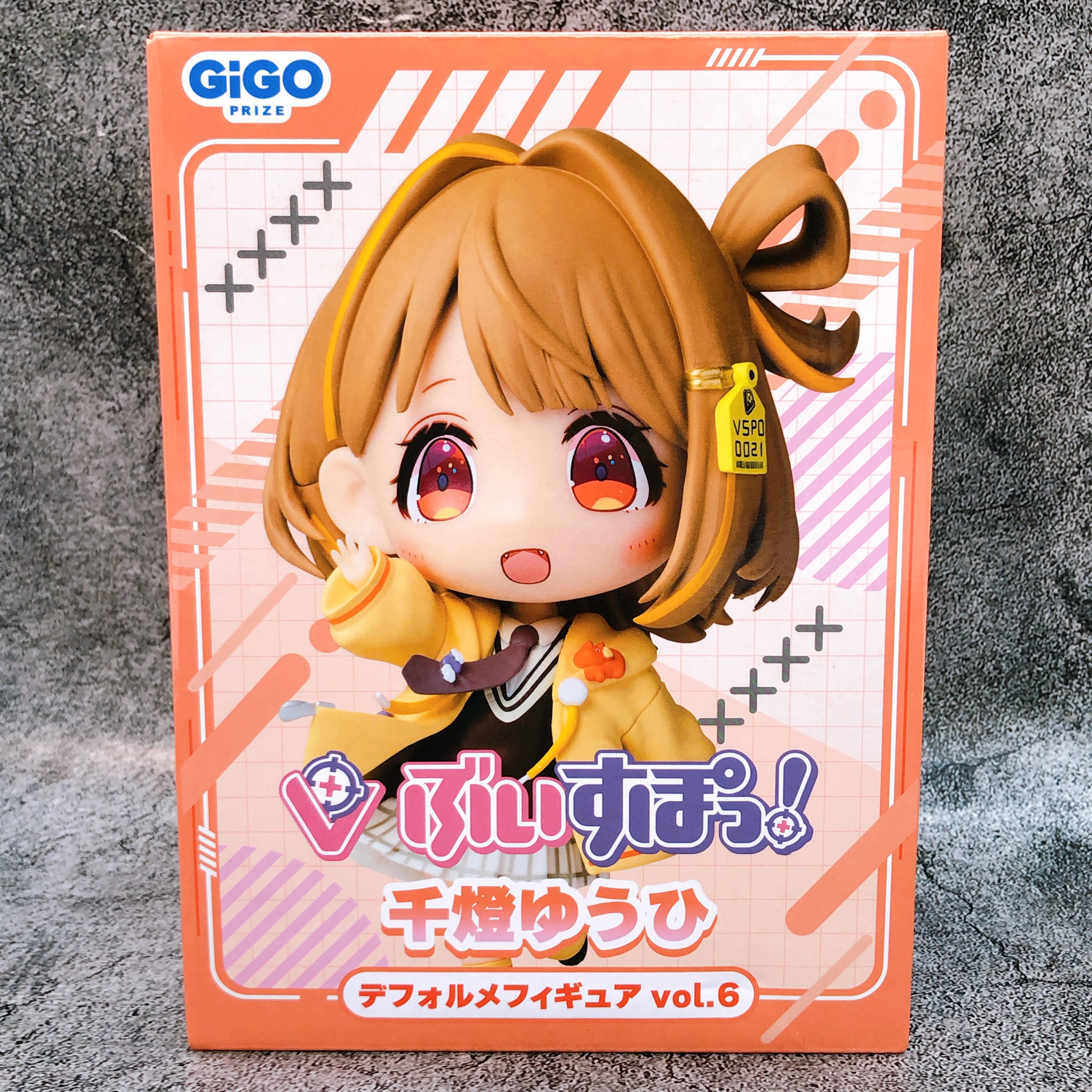 VSPO! Sendo Yuuhi FigureVol.6 GiGO Limited Fukuya Japan AUTHENTIC FASTSHIP NEW