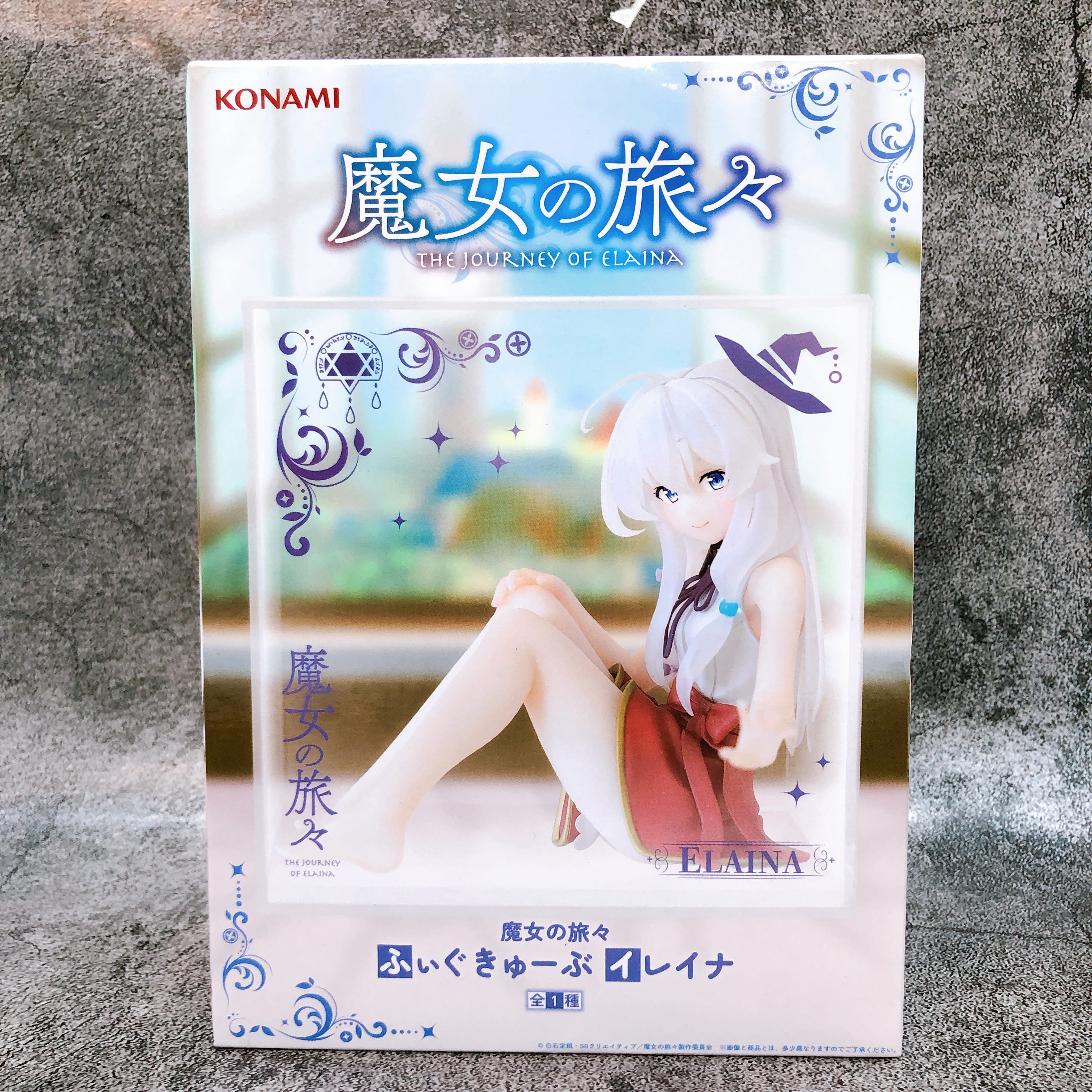 The Journey of Elaina Elaina Fig Cube Figure Konami Japan AUTHENTIC FASTSHIP
