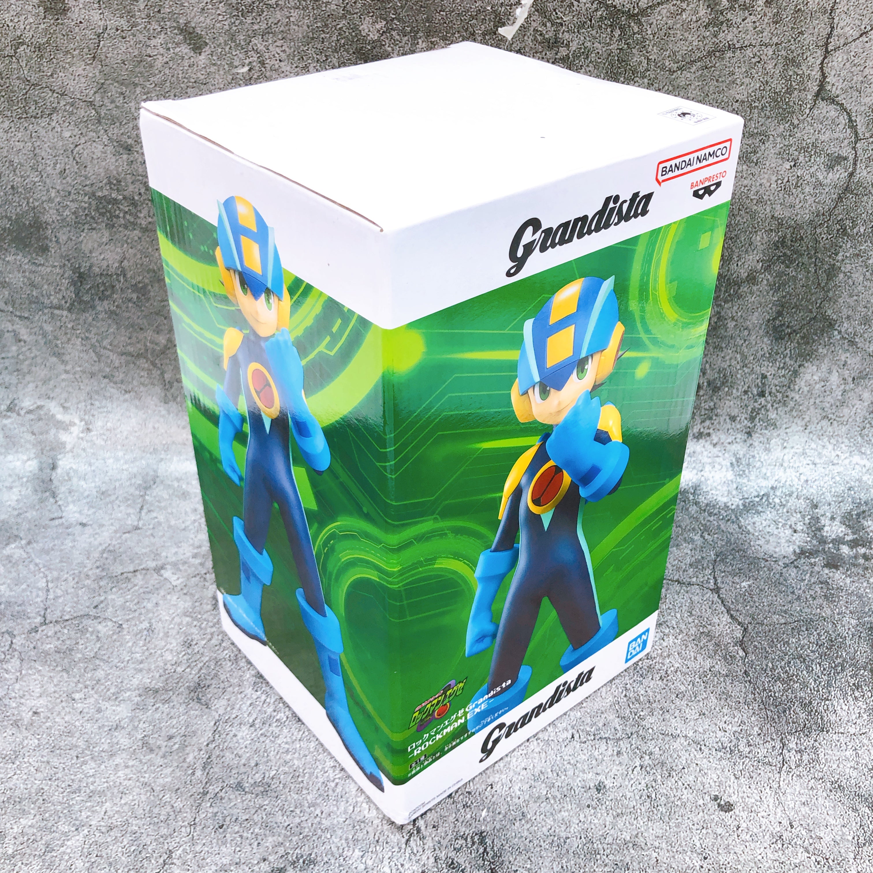Mega Man Grandista ROCKMAN.EXE Figure BANPRESTO Japan AUTHENTIC FASTSHIP NEW