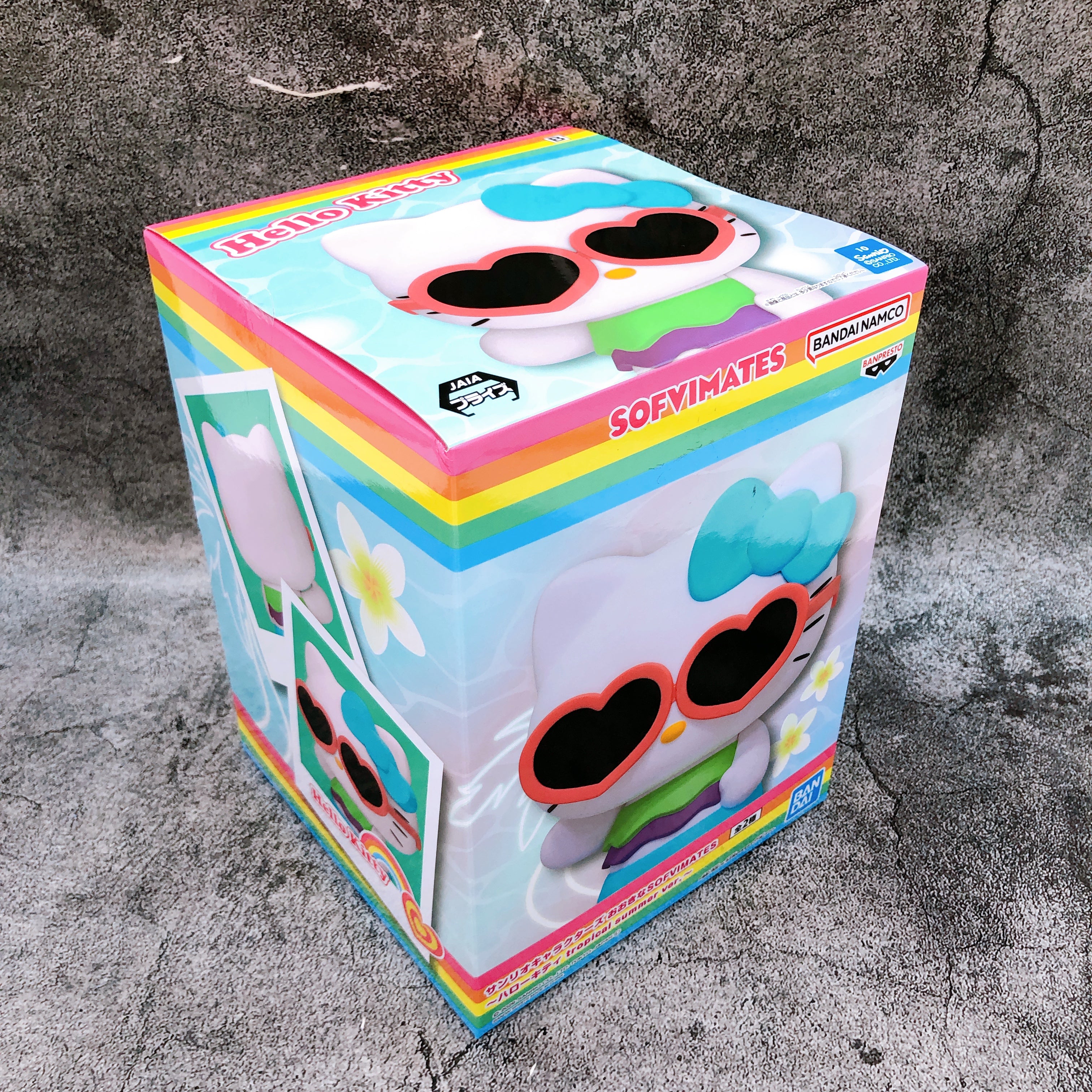 Sanrio Characters Hello Kitty tropical summer ver. B BIG SOFVIMATES BANPRESTO