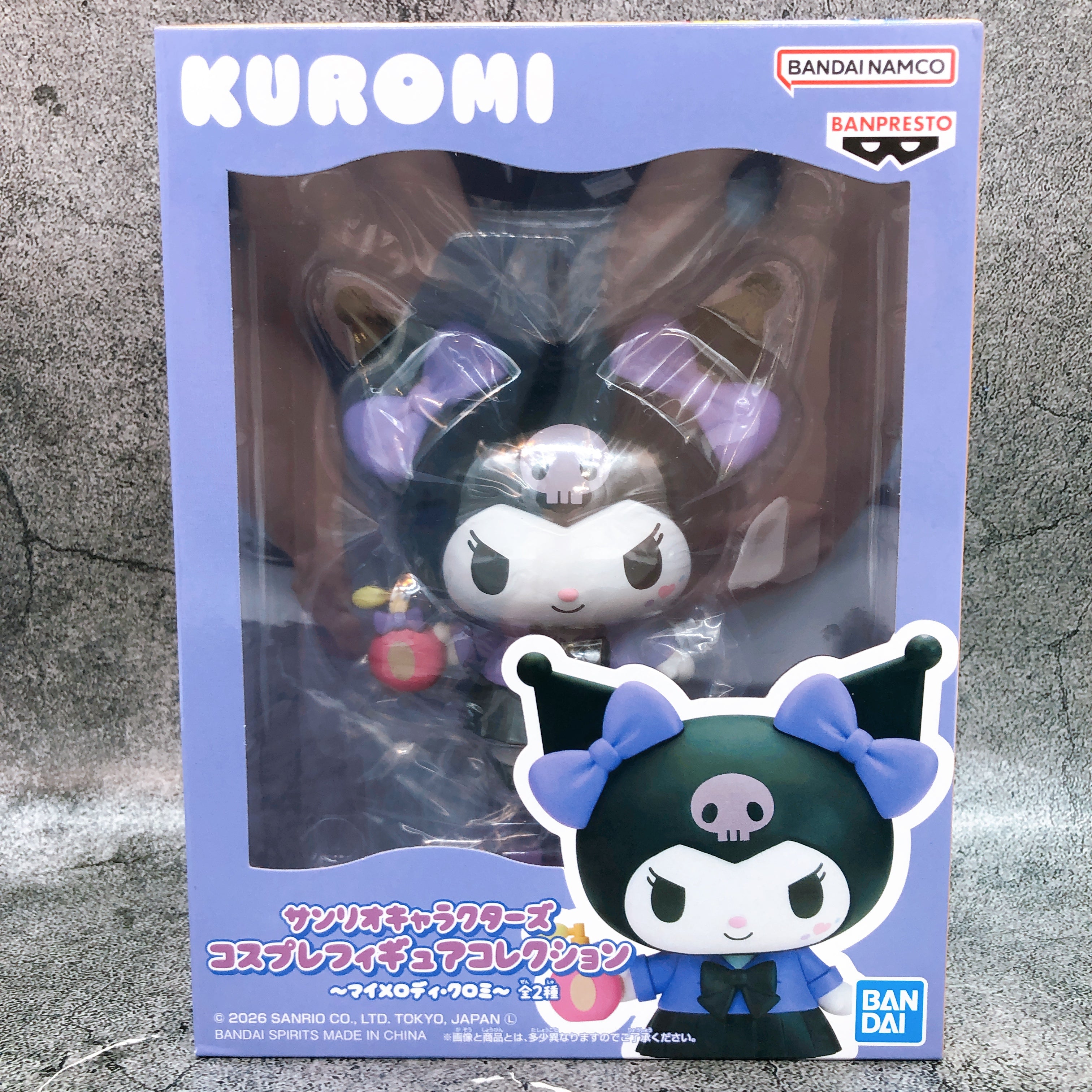 Sanrio Characters Kuromi Cosplay Figure Collection BANPRESTO Japan AUTHENTIC