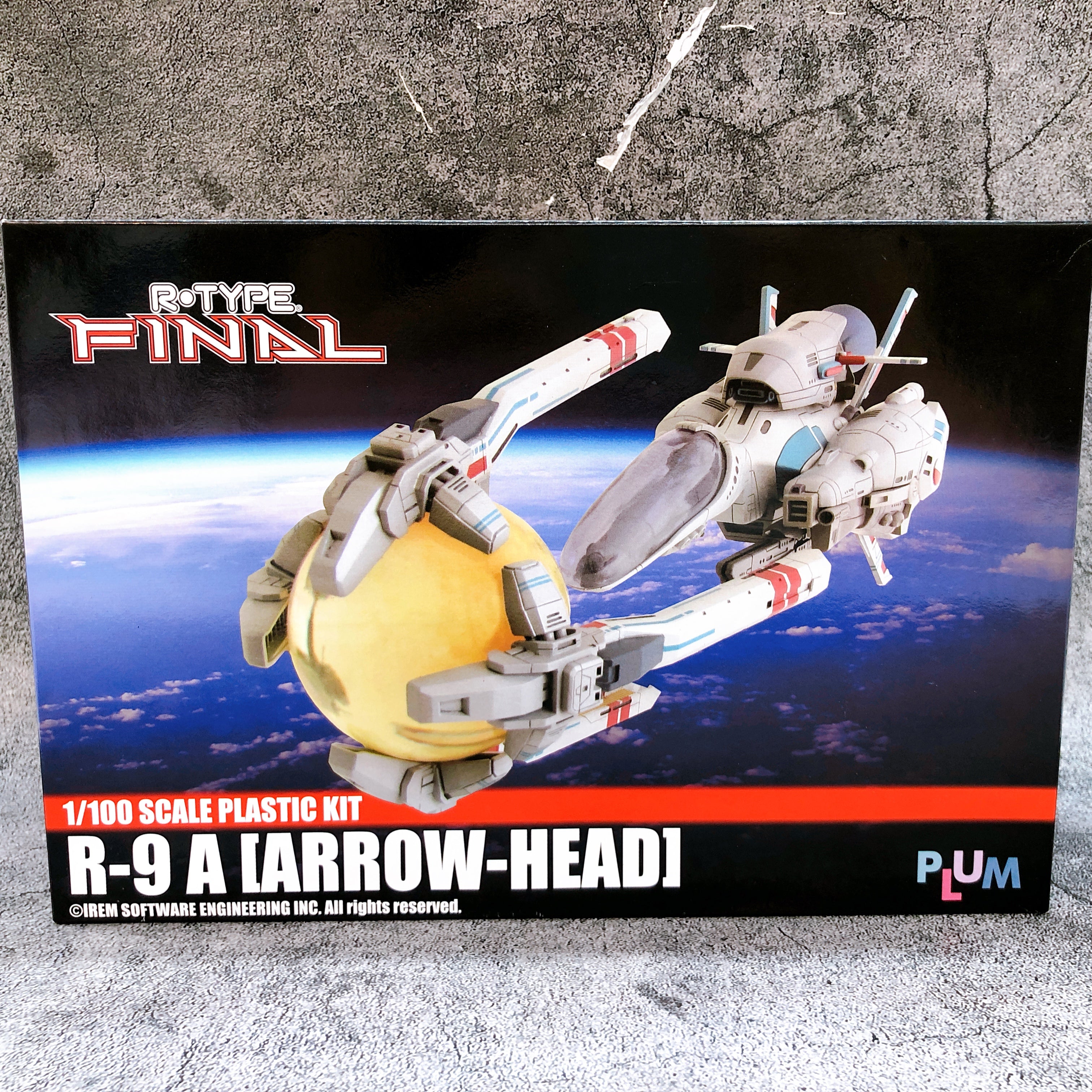 PLUM R-9A ARROW-HEAD R-TYPE FINAL 1/100 Scale Plastic Model Kit Japan FASTSHIP