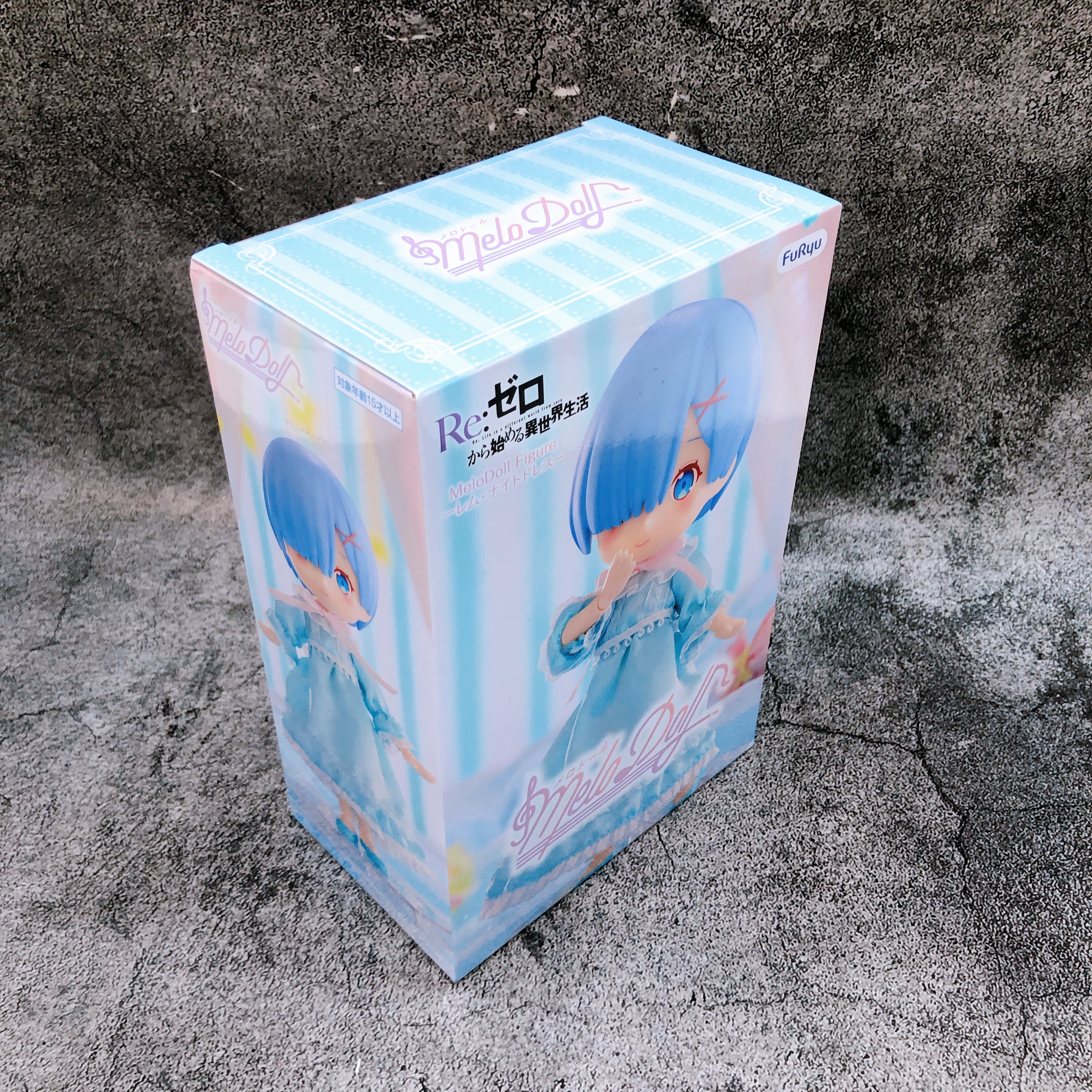 Re:Zero Rem Nightdress MeloDoll Figure FuRyu japan AUTHENTIC FASTSHIP Sealed NEW