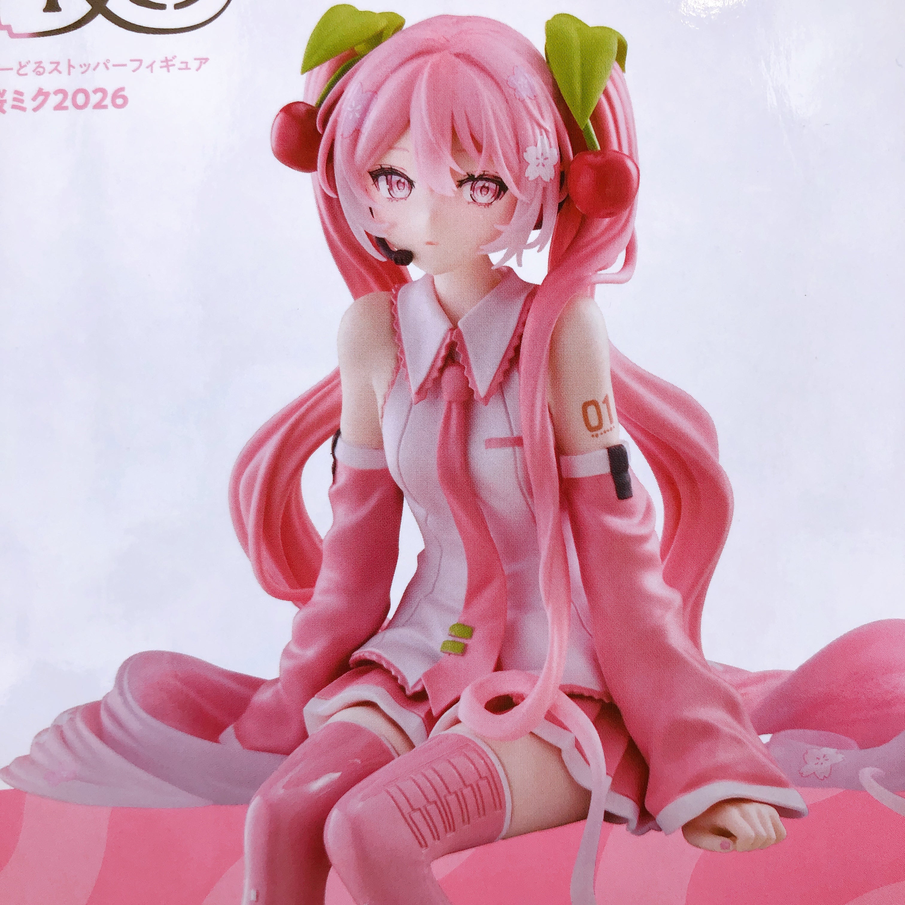 Hatsune Miku Sakura Miku 2026 Noodle Stopper Figure FuRyu japan AUTHENTIC Sealed