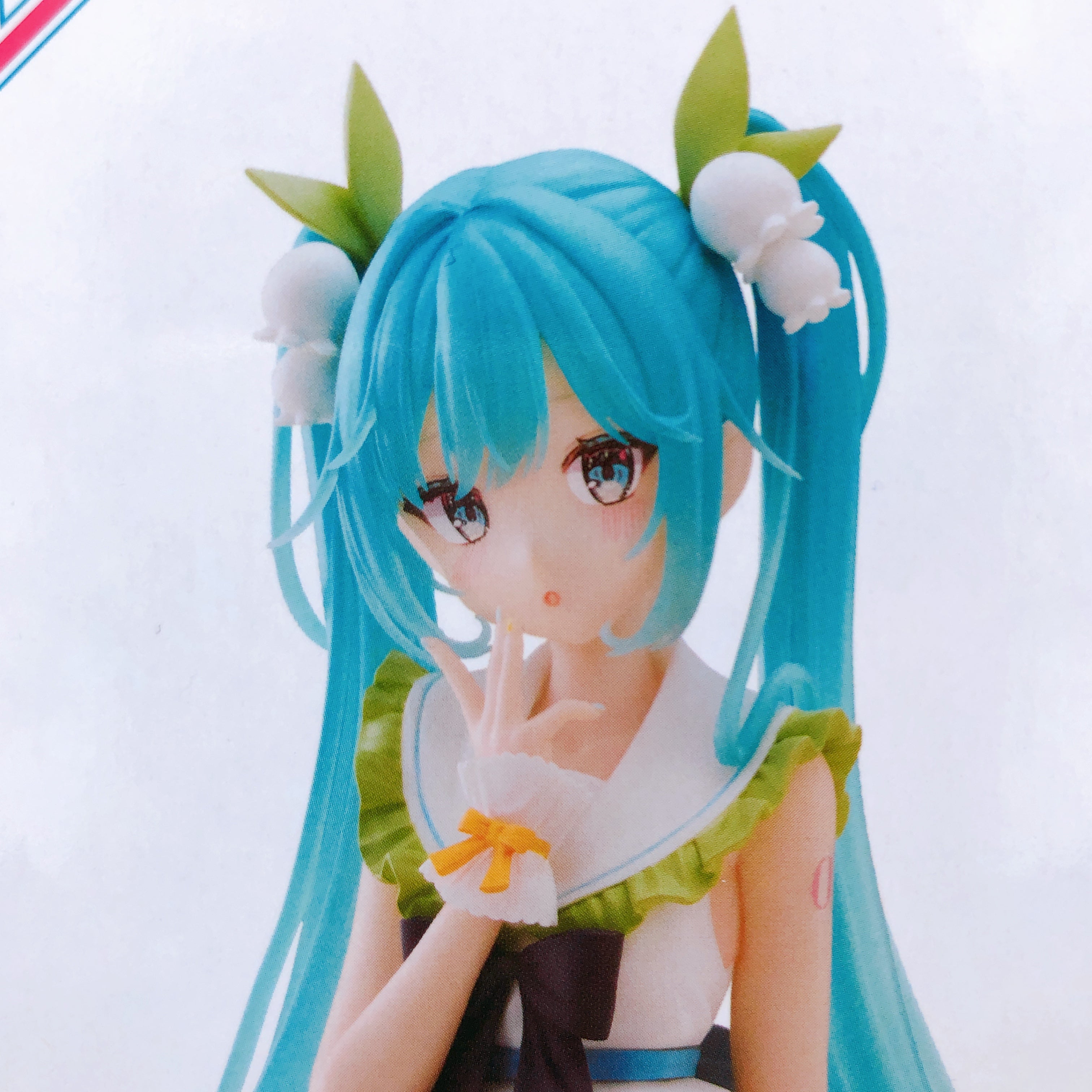 Hatsune Miku Lily of the Valley Noodle Stopper Figure Flower Fairy FuRyu Japan