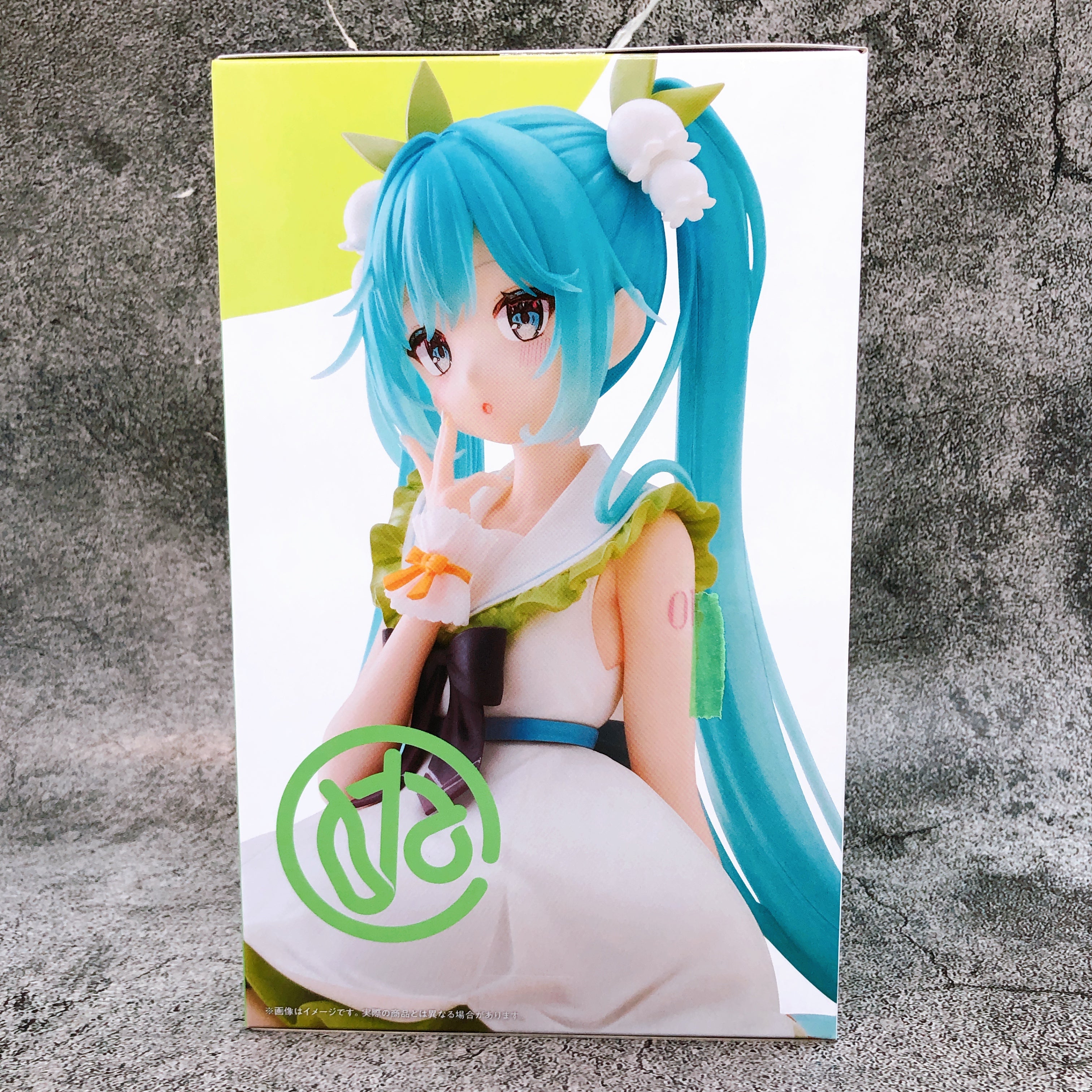 Hatsune Miku Lily of the Valley Noodle Stopper Figure Flower Fairy FuRyu Japan