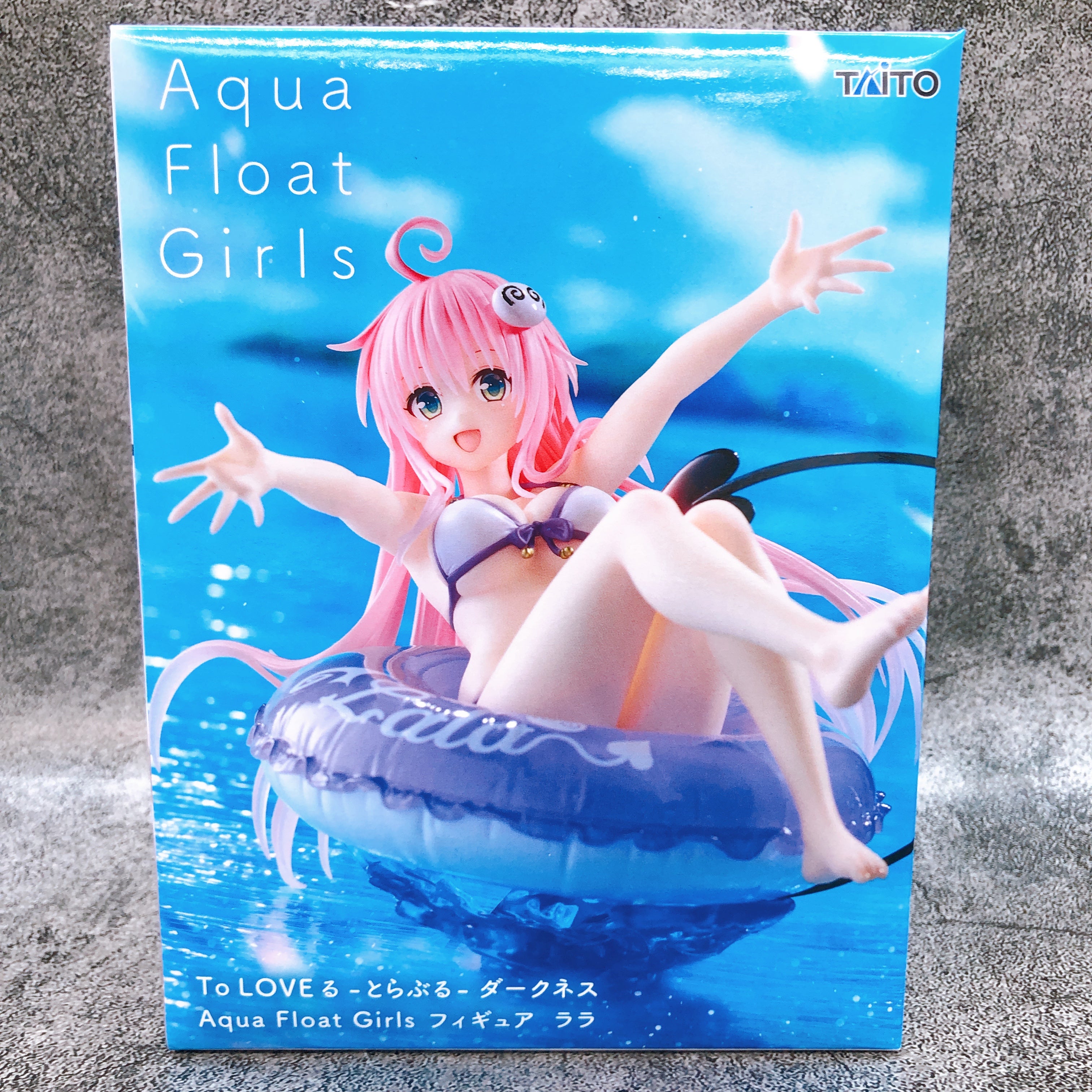 To Love Ru Darkness Lala Aqua Float Girls Figure Taito Japan AUTHENTIC FASTSHIP