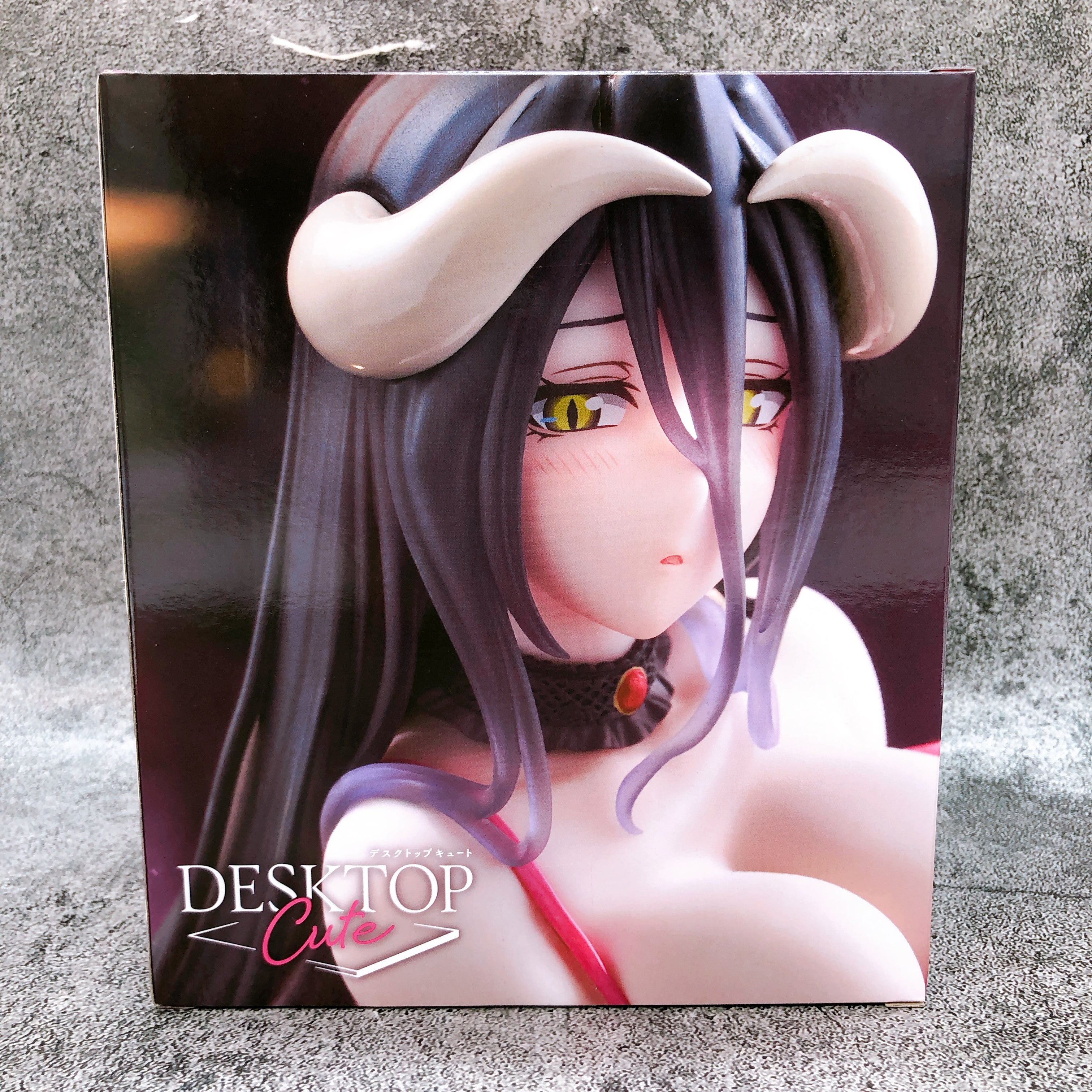 Overlord Albedo Negligee Ver. Desktop Cute Figure Taito Japan AUTHENTIC FASTSHIP