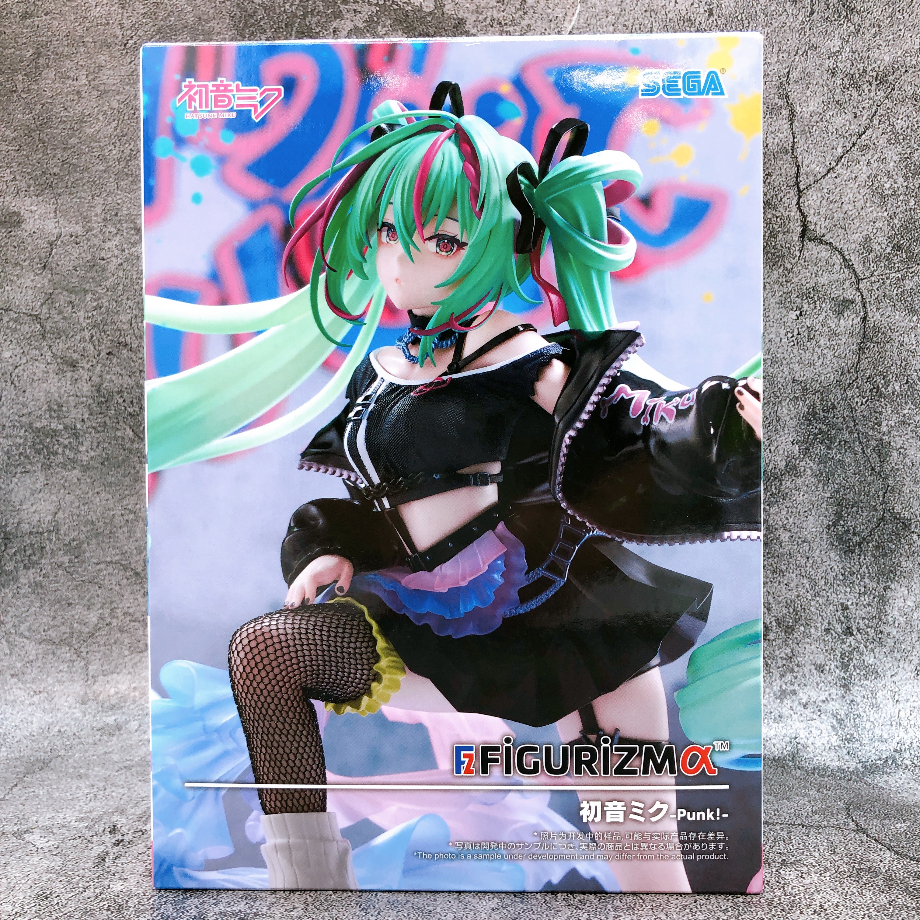 Hatsune Miku Punk!FIGURIZMα Figure SEGA Japan AUTHENTIC FASTSHIP Sealed NEW