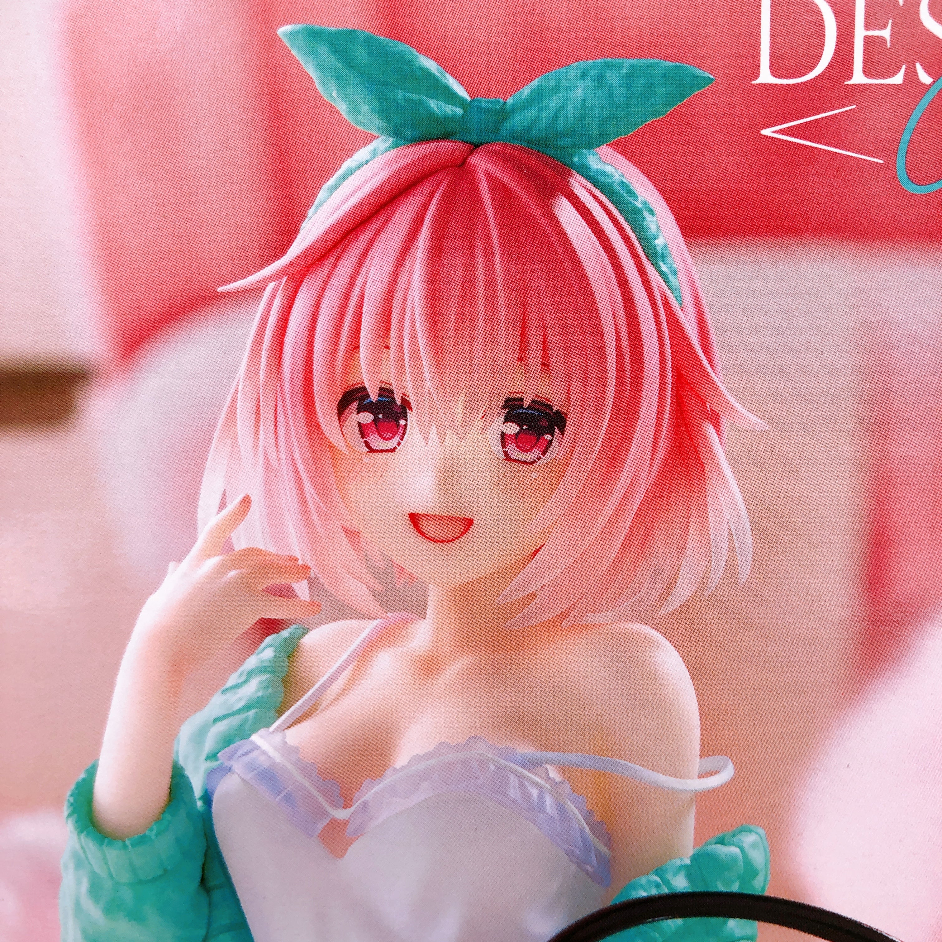 To Love Ru Darkness Momo Roomwear ver. Desktop Cute Figure Taito Japan AUTHENTIC