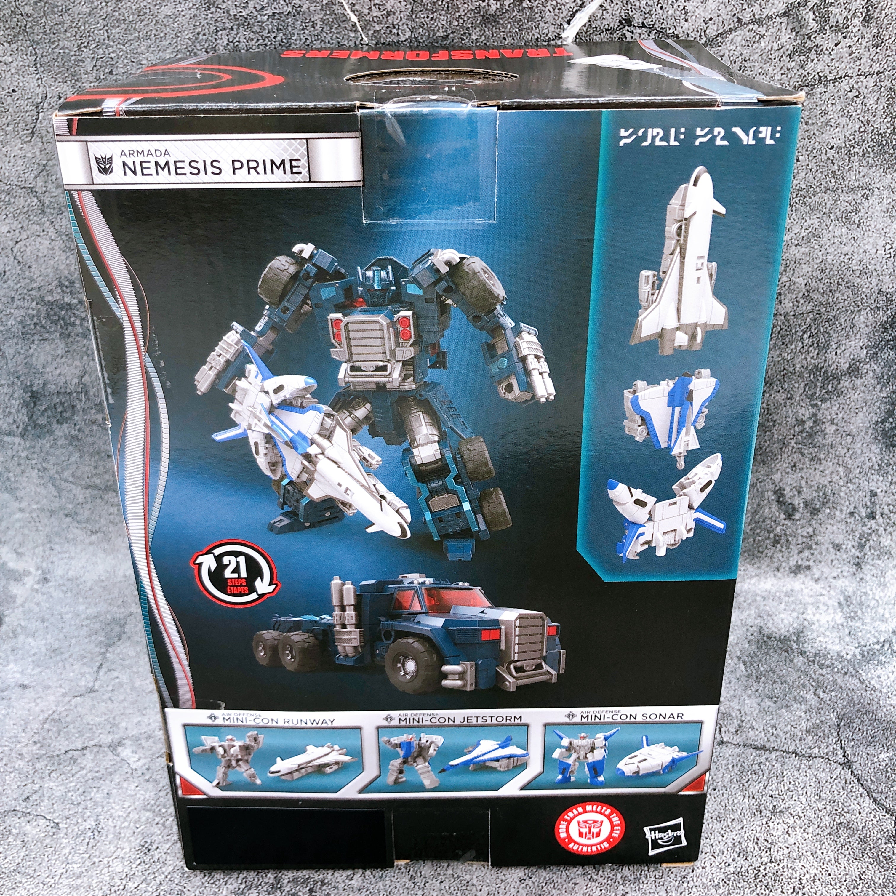 Transformers Nemesis Prime & Mini-Con Team T-SPARK TAKARA TOMY Japan AUTHENTIC