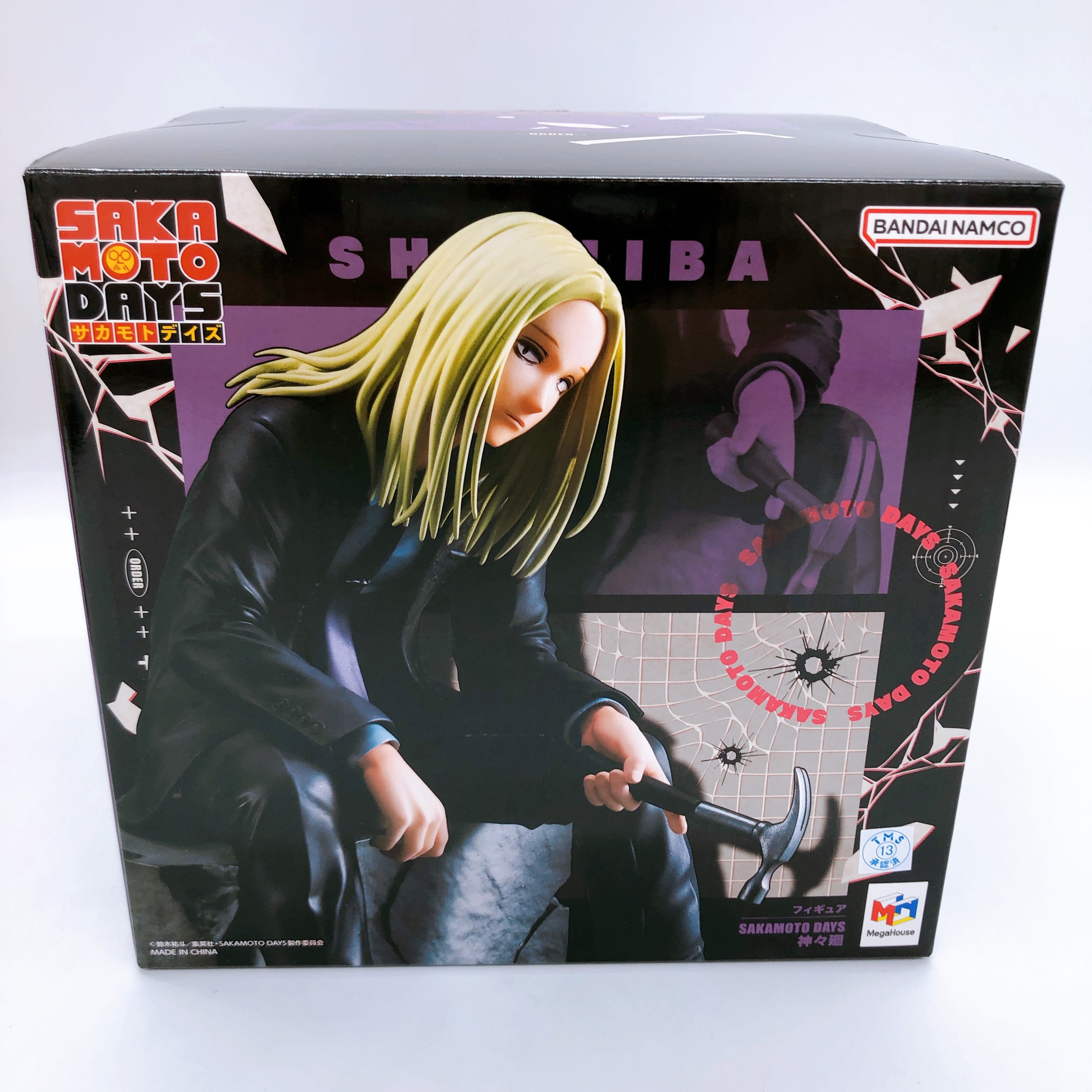 SAKAMOTO DAYS Shishiba Complete Figure MegaHouse Japan AUTHENTIC FASTSHIP Sealed