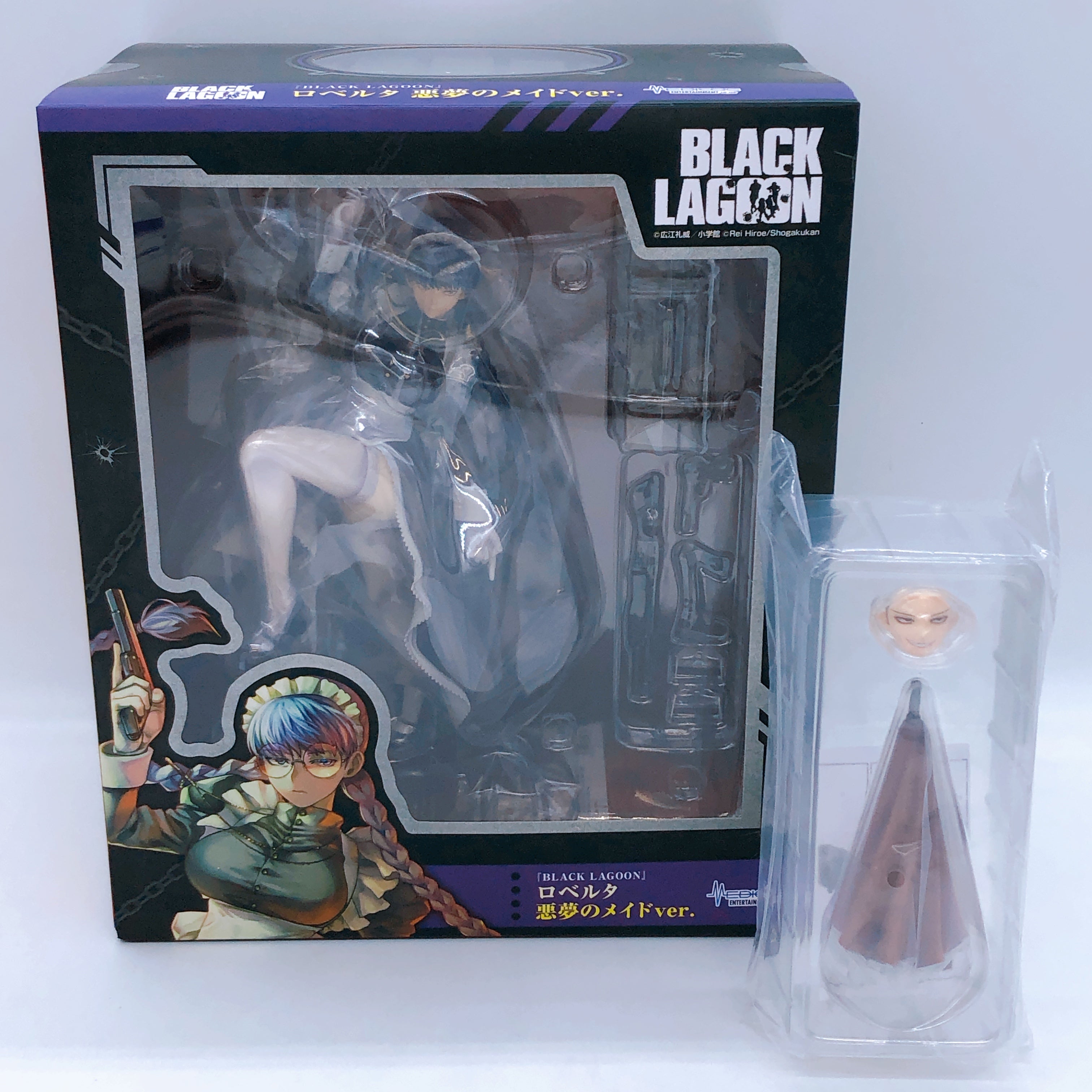 (w/Bonus) BLACK LAGOON Roberta Nightmare Maid Ver. 1/7 Scale Figure AUTHENTIC