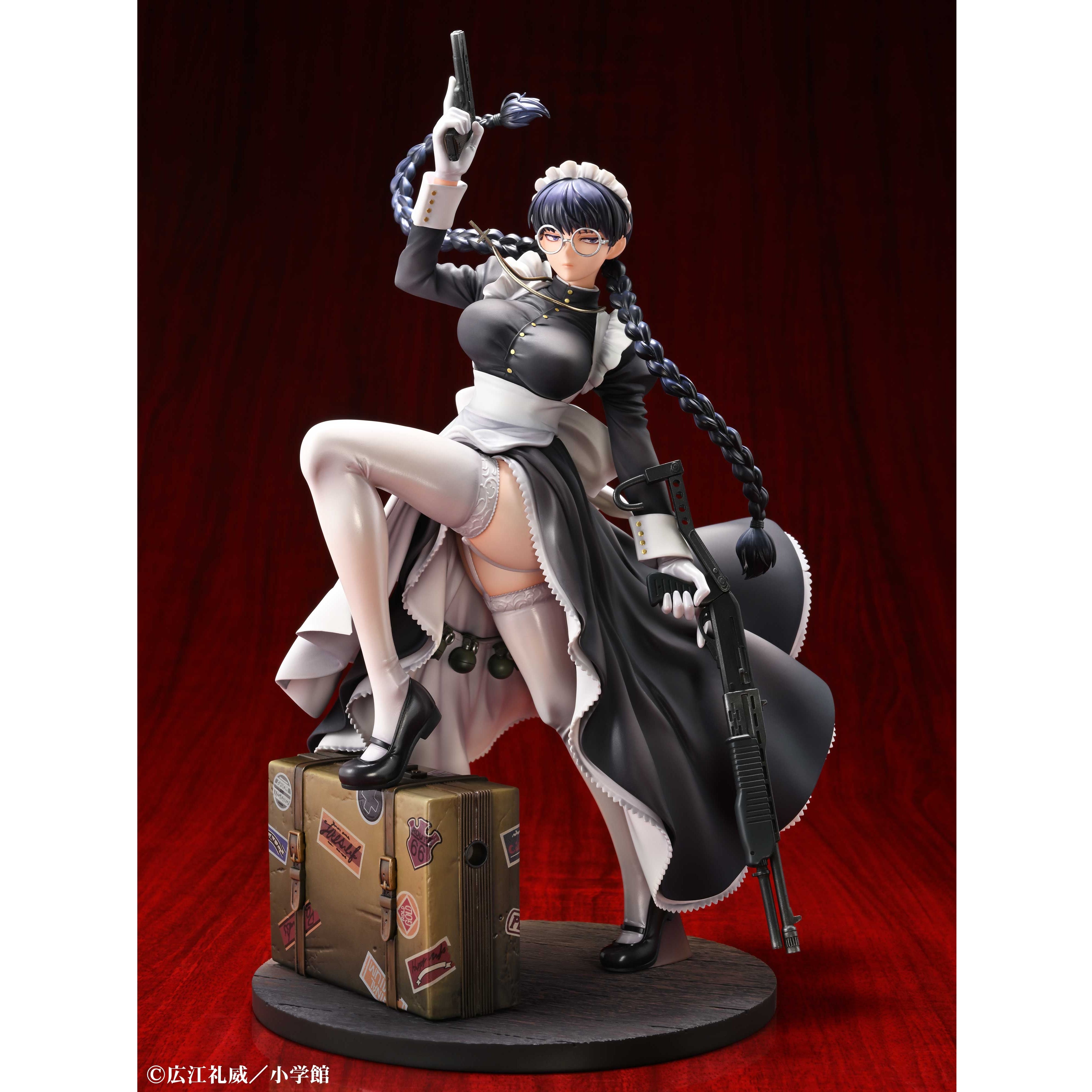 (w/Bonus) BLACK LAGOON Roberta Nightmare Maid Ver. 1/7 Scale Figure AUTHENTIC
