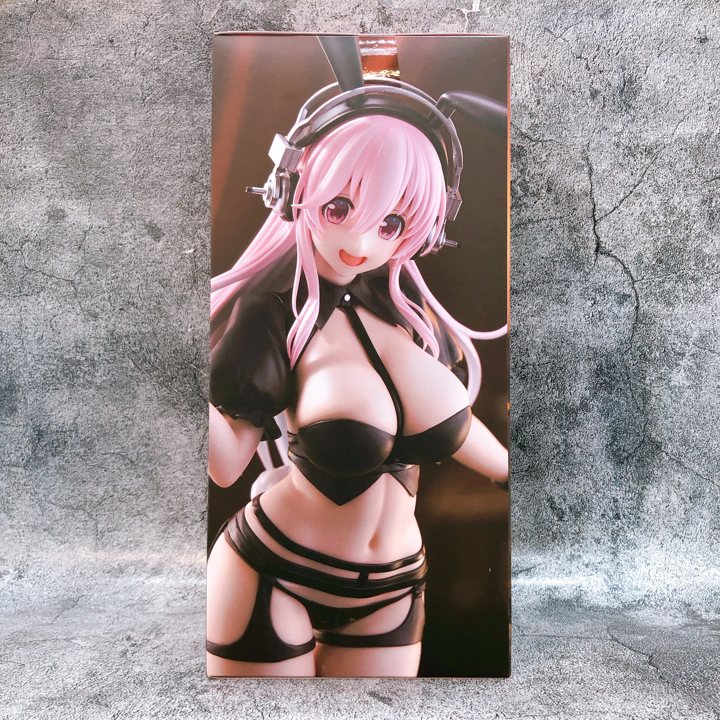 Super Sonico Reverse bunny BiCute Bunnies Figure FuRyu Japan AUTHENTIC FASTSHIP