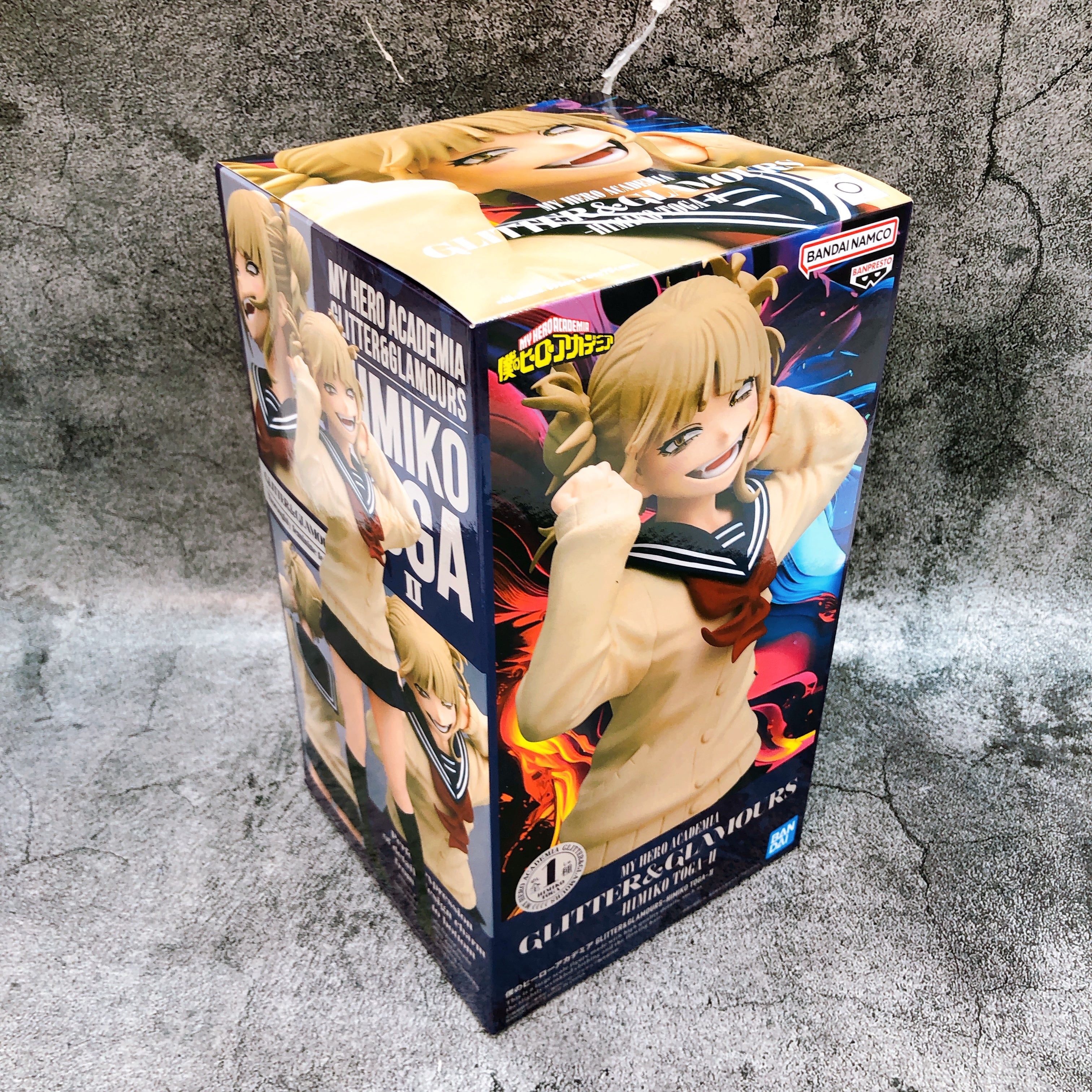 My Hero Academia Himiko Toga II GLITTER & GLAMOURS Figure BANPRESTO Japan Sealed