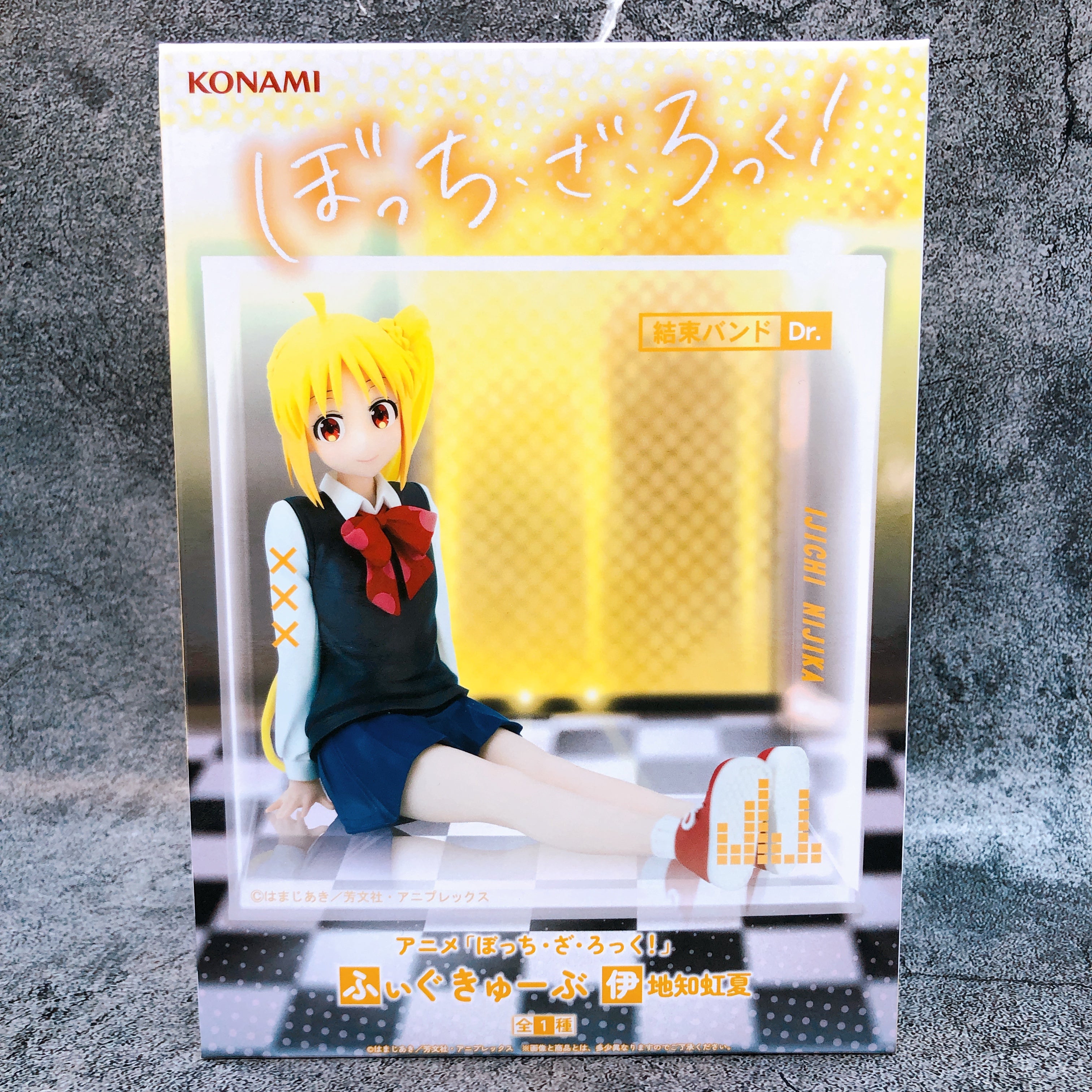 Bocchi the Rock! Nijika Ijichi Fig Cube Konami Japan AUTHENTIC FASTSHIP Sealed